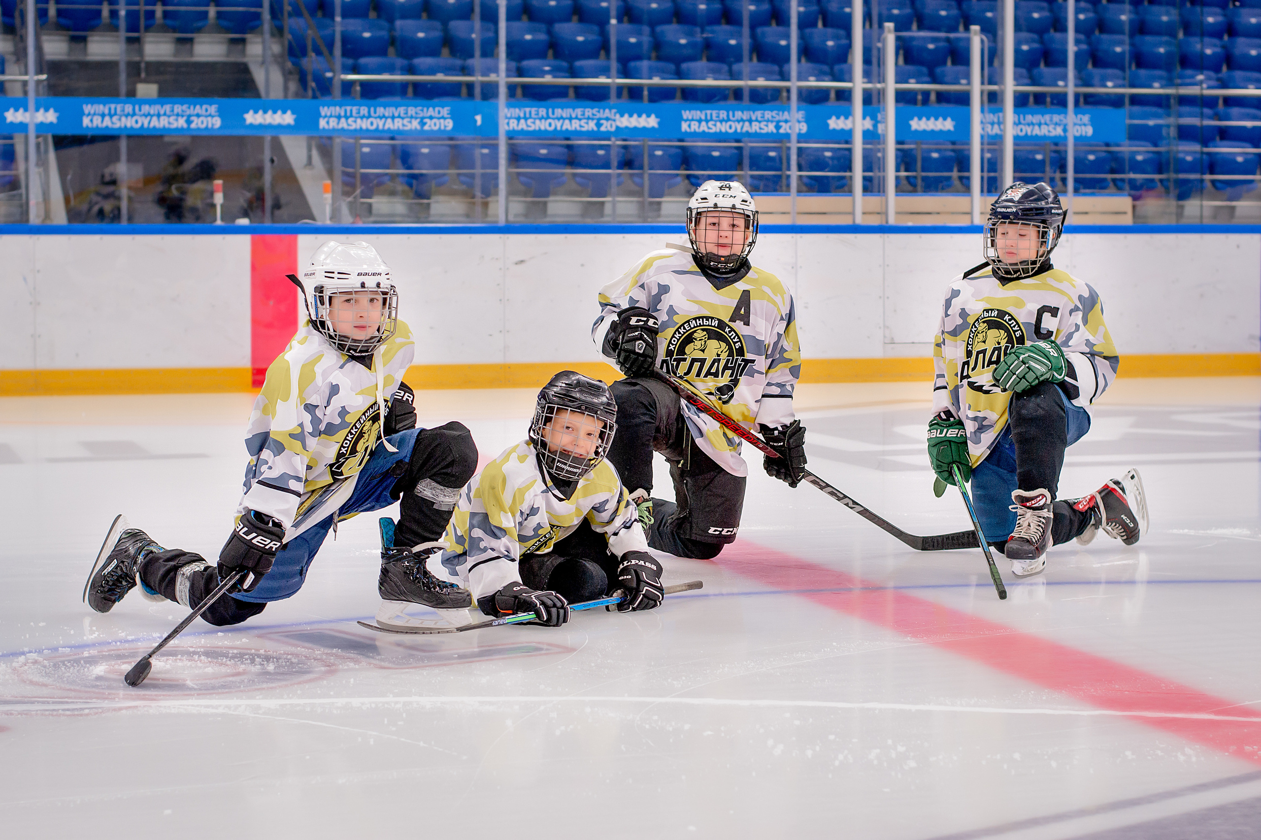 Хоккейный клуб «Атлант». Приподаева Алёна семейный и детский фотограф в Красноярске
