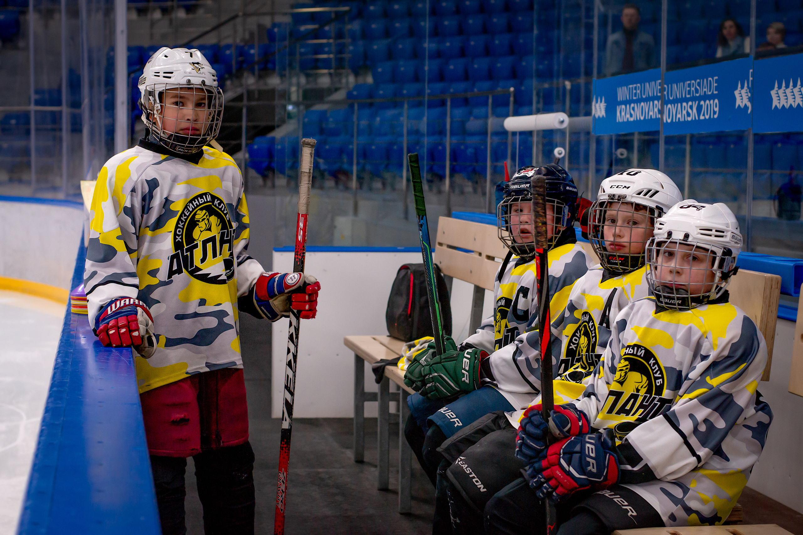 Хоккейный клуб «Атлант». Приподаева Алёна семейный и детский фотограф в Красноярске