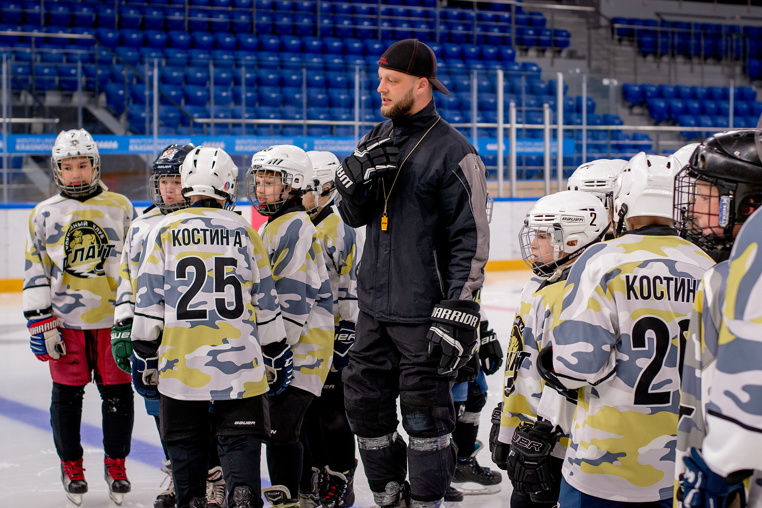 Хоккейный клуб «Атлант». Приподаева Алёна семейный и детский фотограф в Красноярске