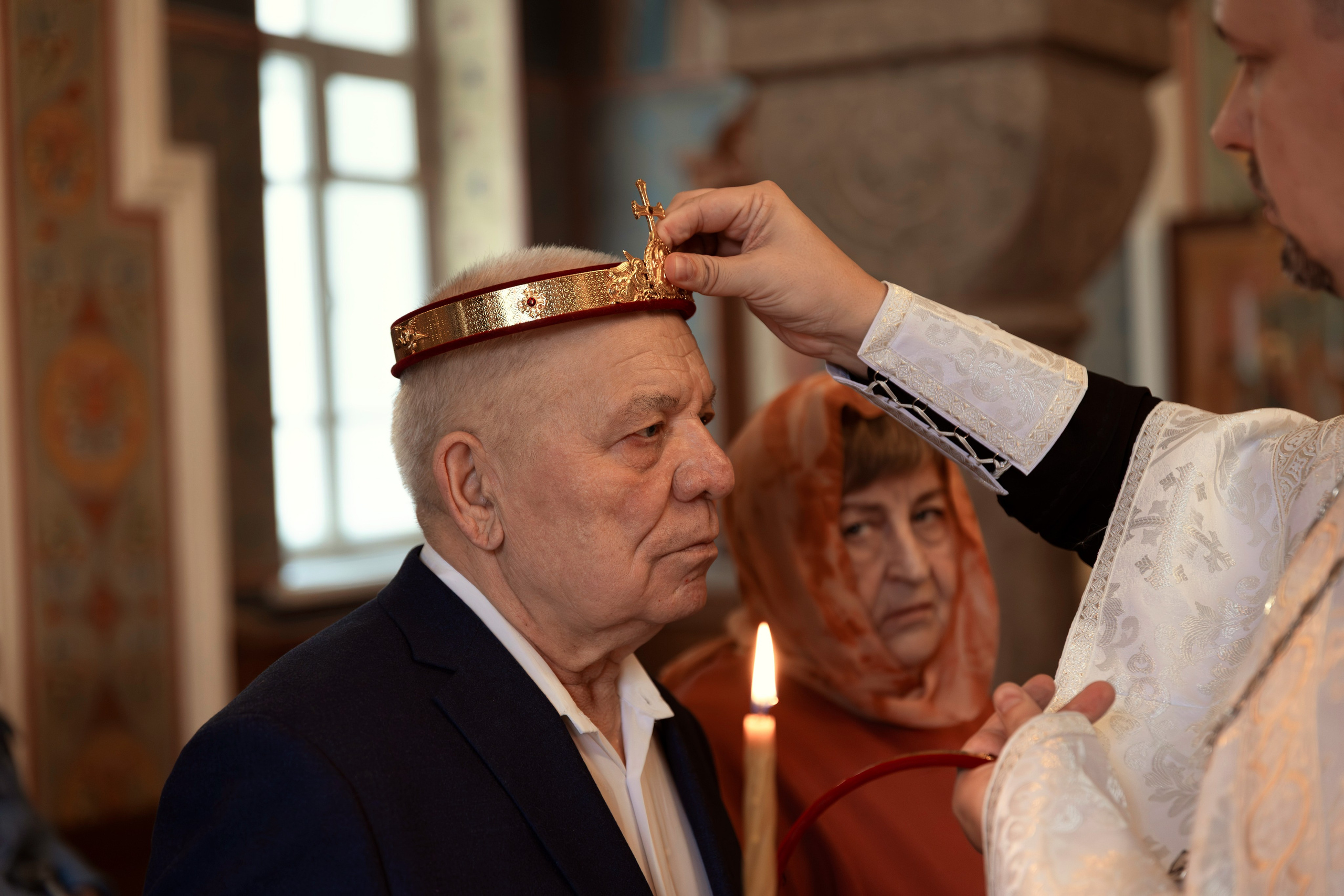 Венчание Виктора и Светланы. ТОП Фотограф на Крещение и Венчание Железногорск Алексей Мещеряков