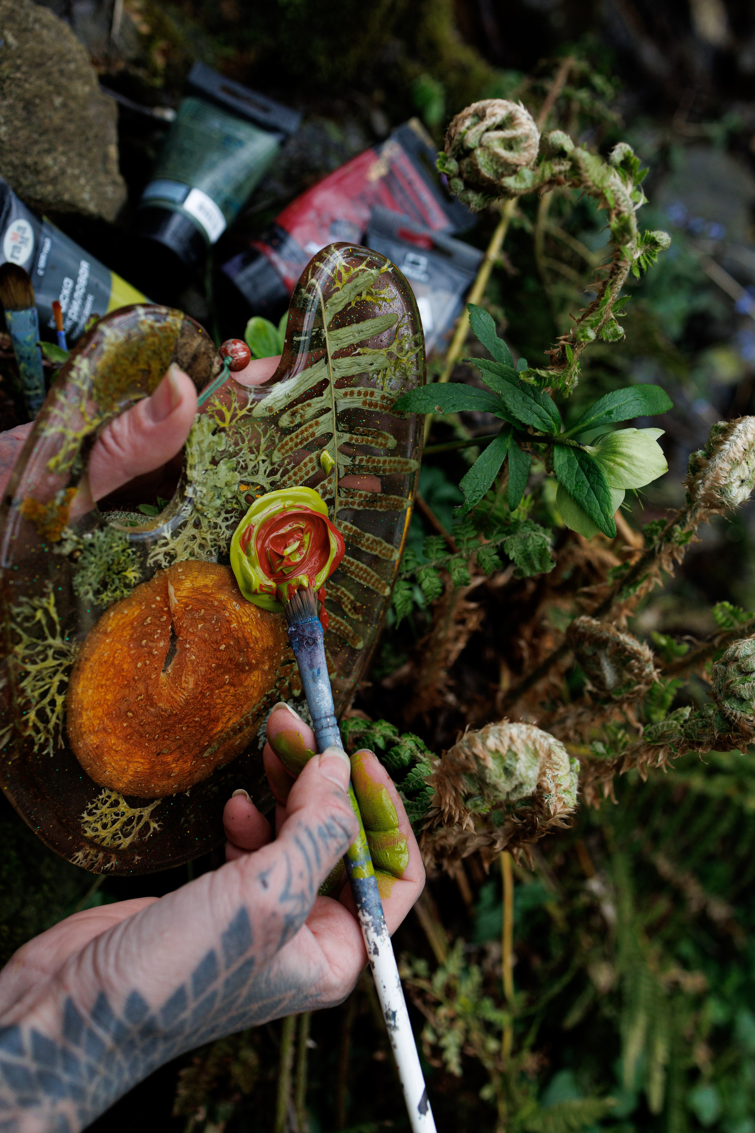 Индивидуальная фотосессия для художницы Вероники Самариной