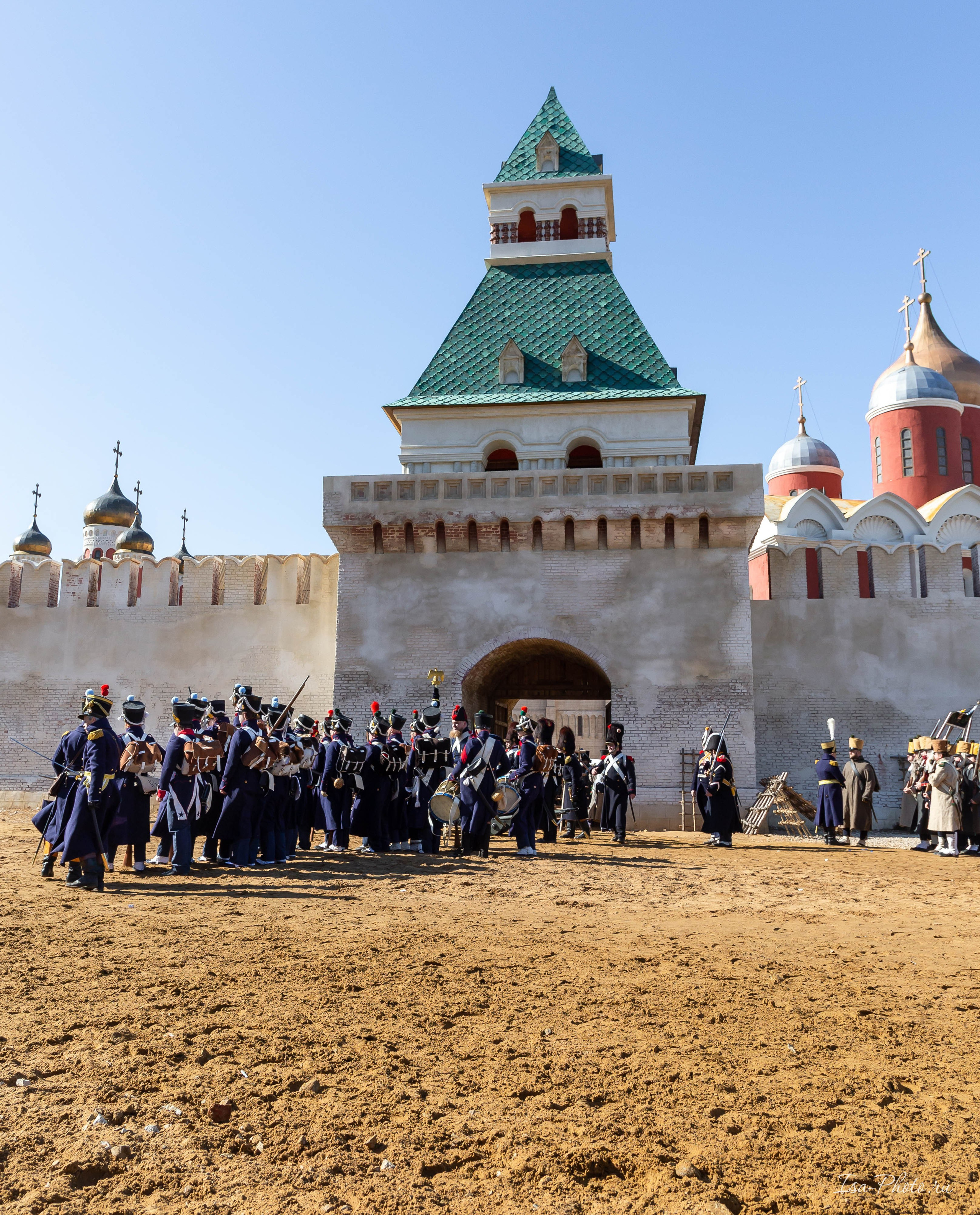Реконструкция сражения 1812 года. Репортажный фотограф в Москве