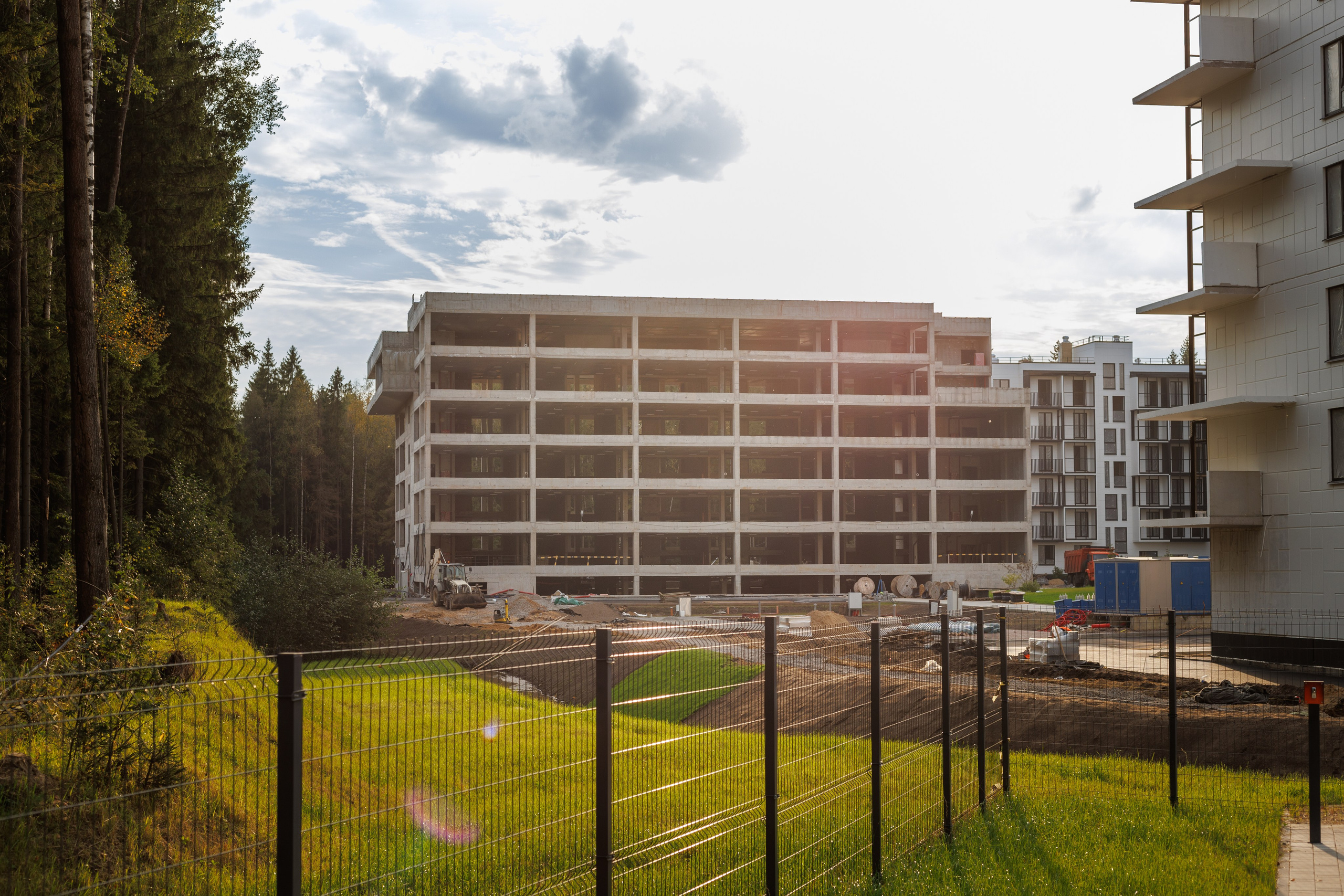 Архитектурная и репортажная фотосъёмка для застройщика