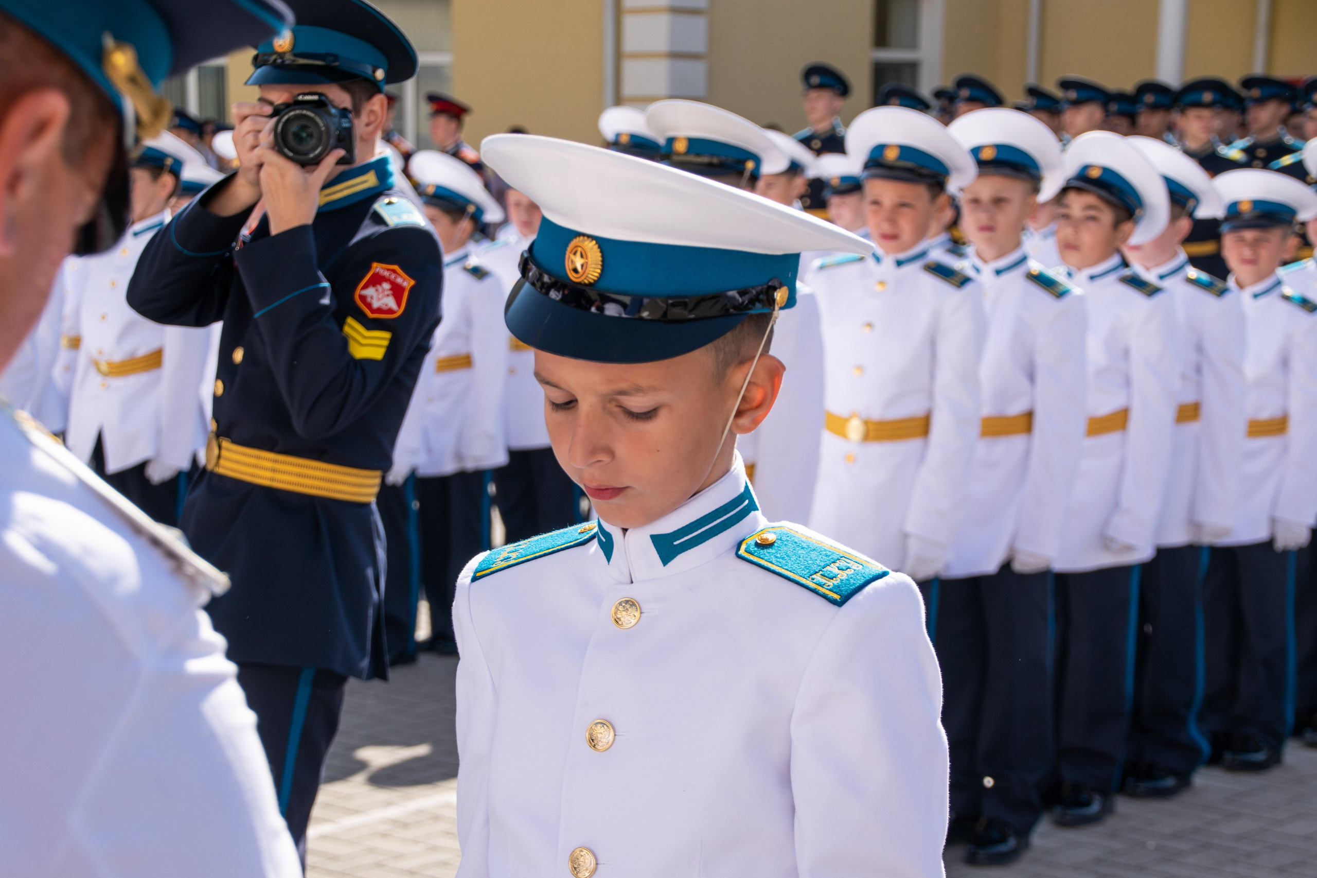 Присяга в кадетском училище. Репортажный фотограф в Ставрополе