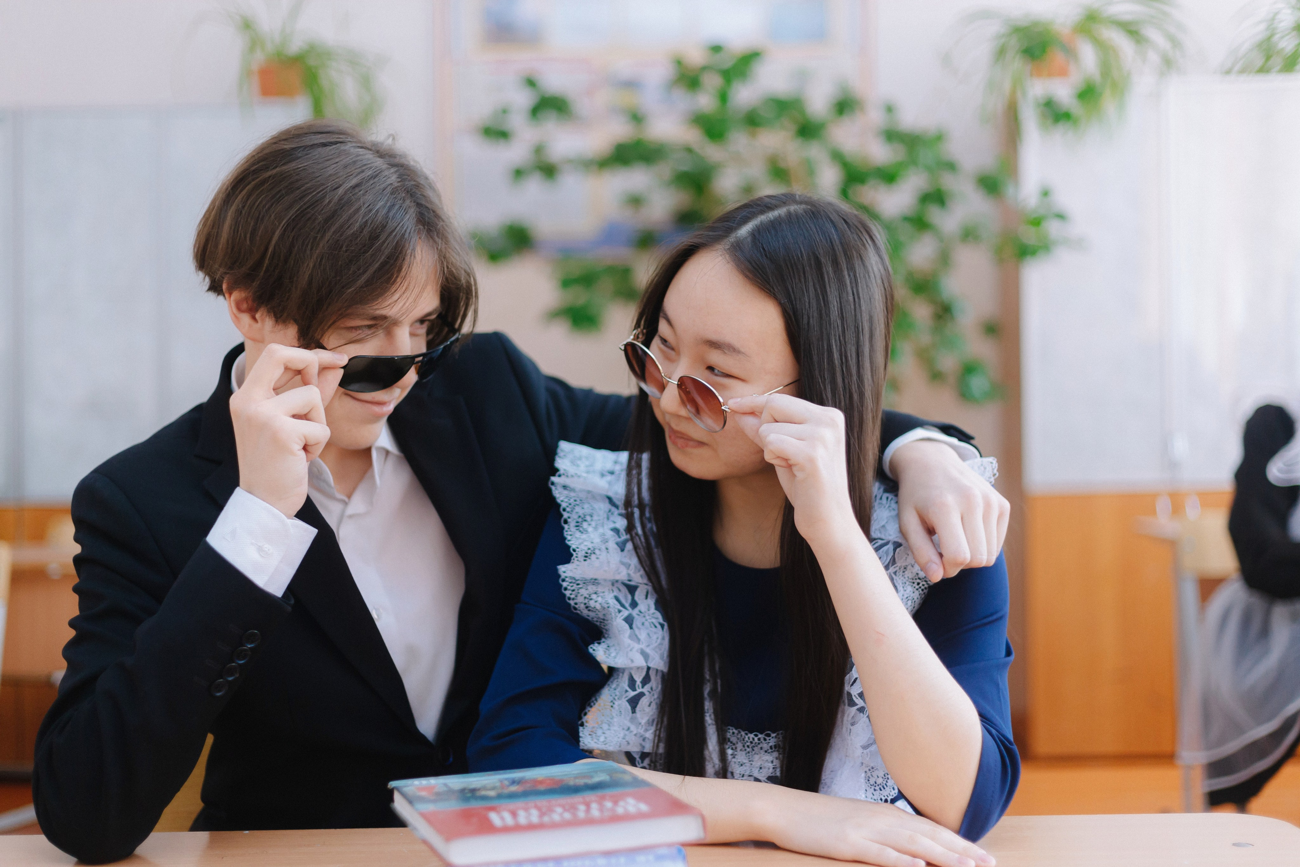 В школе. Фотограф Бурятия. Печать фотокниг