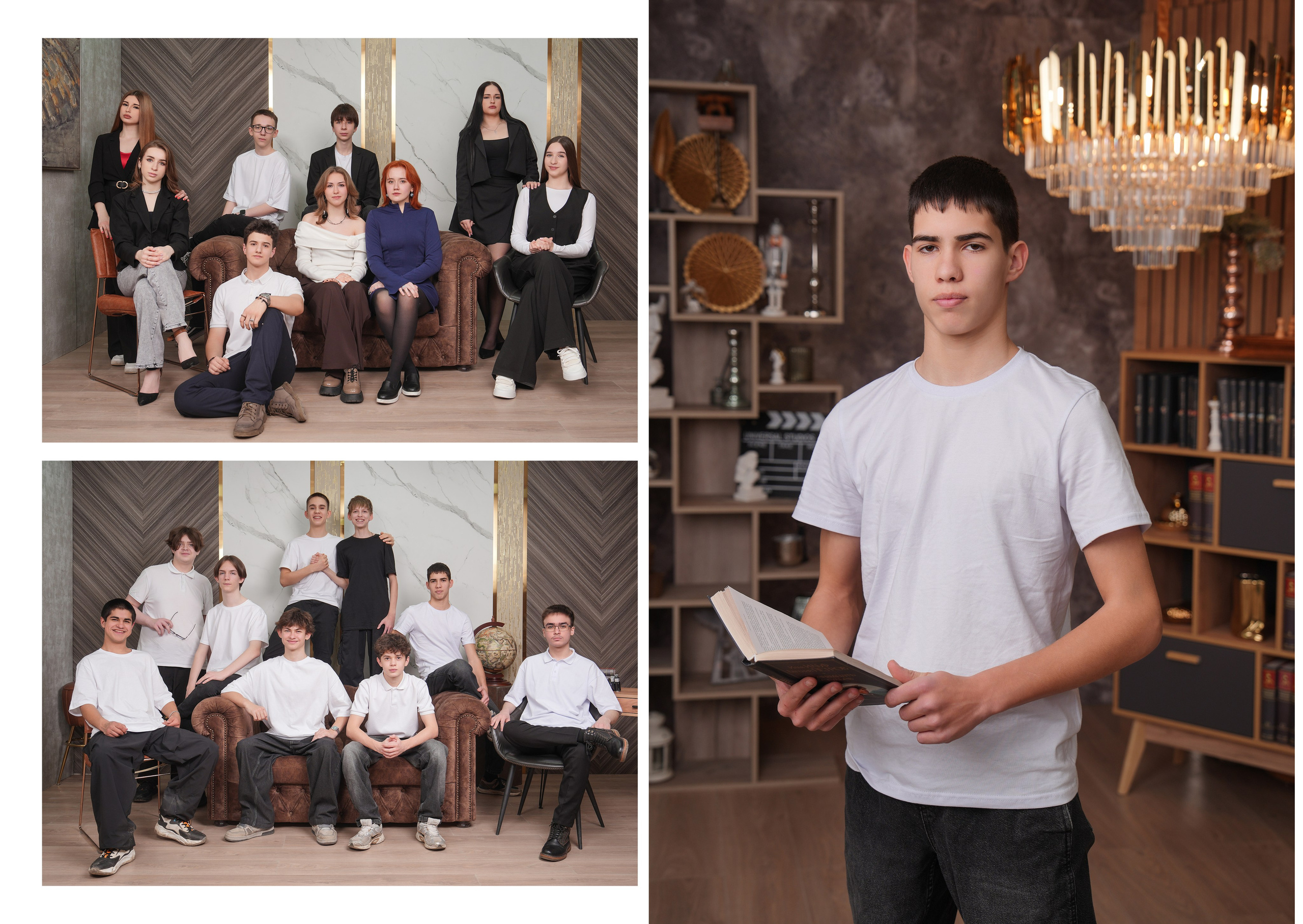 ШКОЛА 1 9 Б. Красивый выпускной альбом в Краснодаре