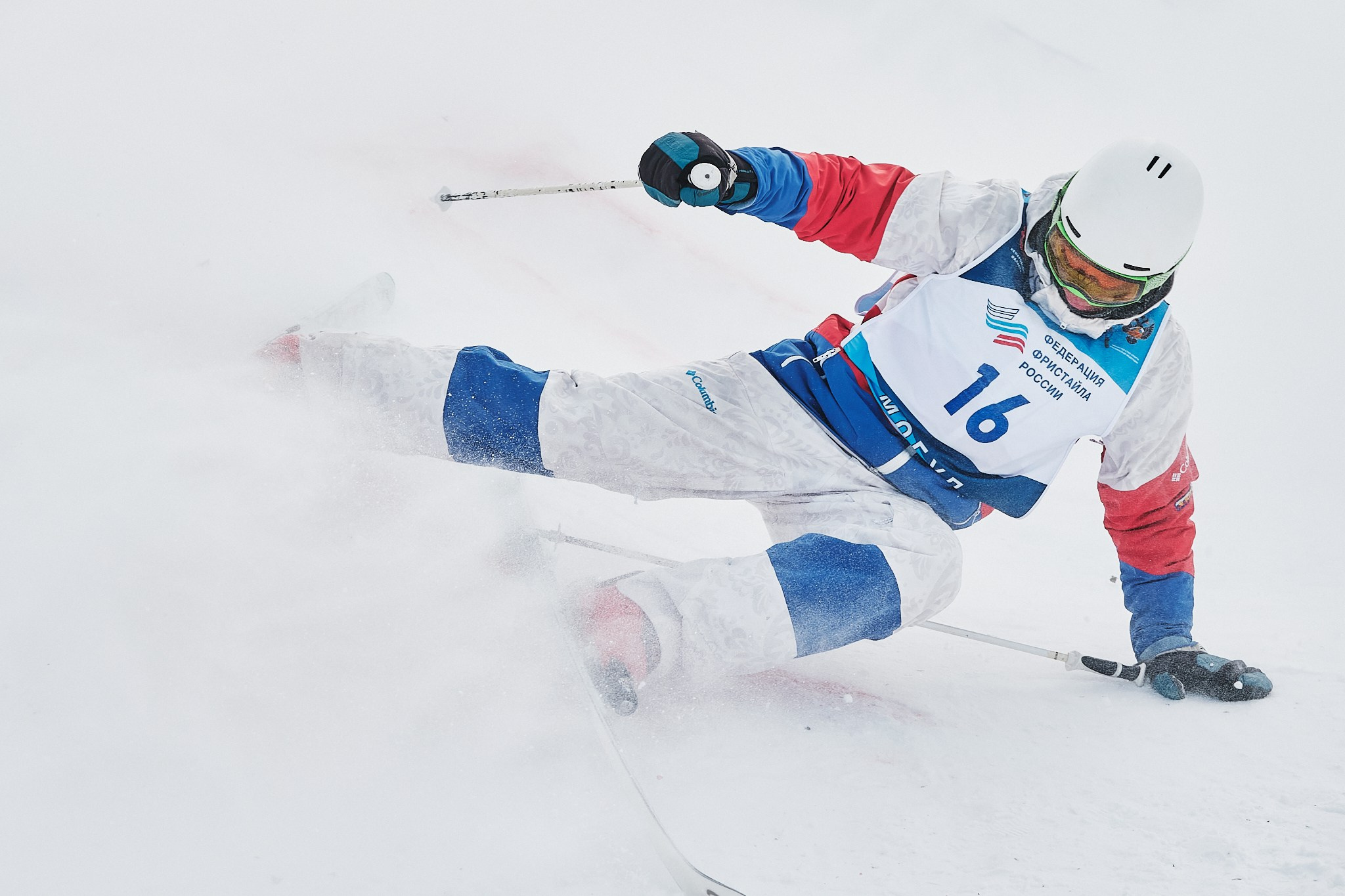 Фотосъемка соревнований по лыжному фристайлу