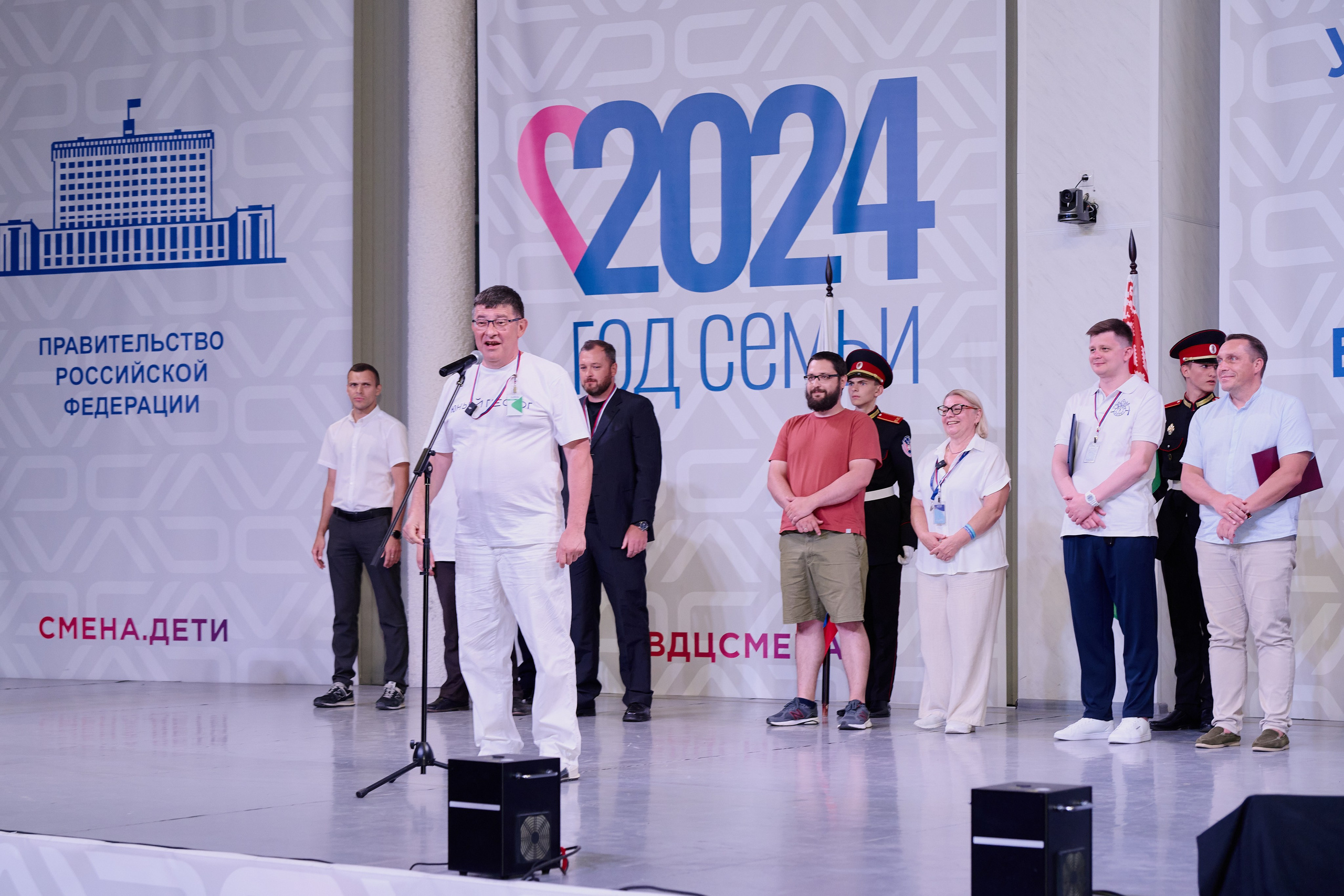 Открытие смены «Юный Геолог». ВДЦ «Смена» Авугст 2024 Анапа. Фотограф Роман Адлер