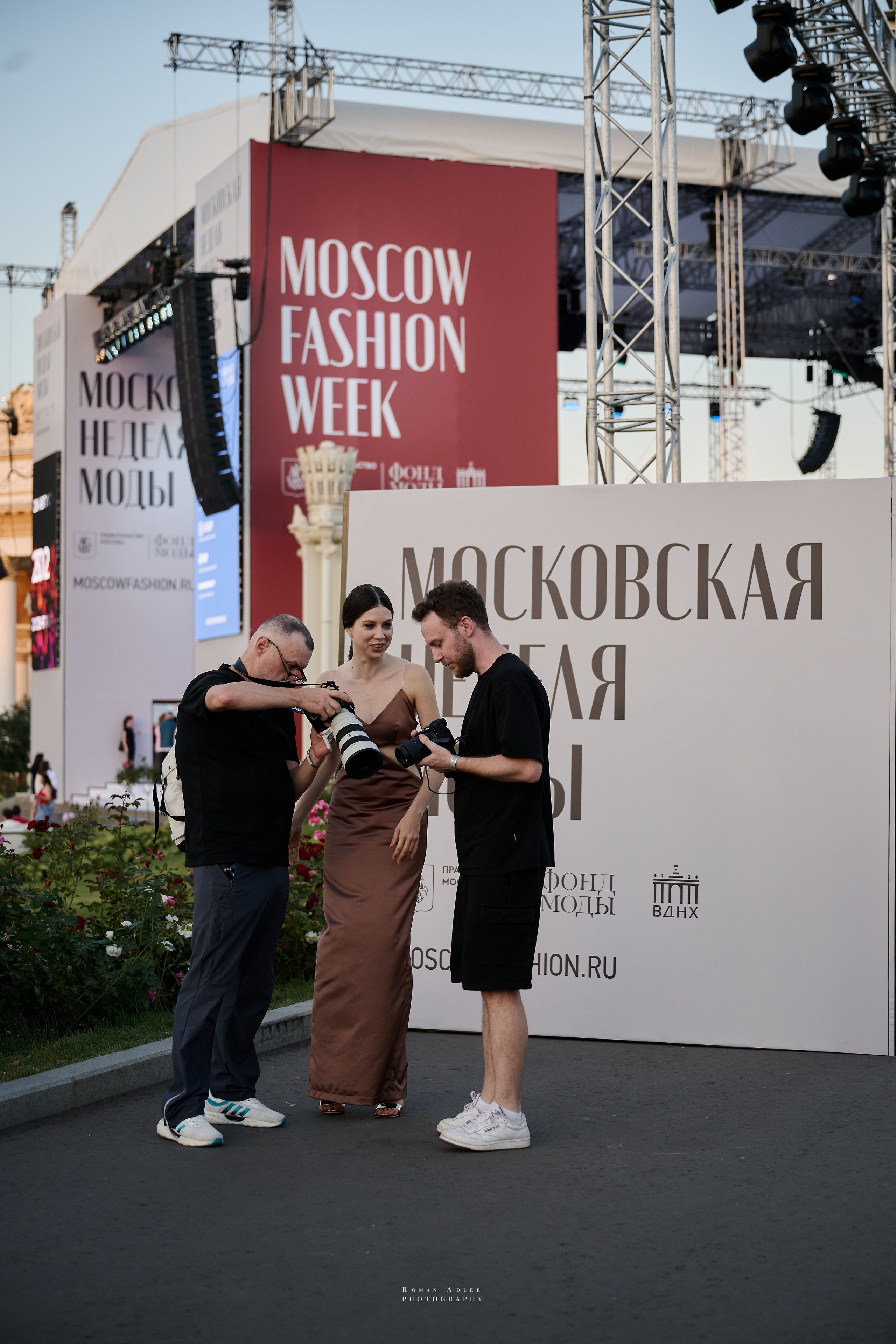 Московская неделя моды. Фотограф Роман Адлер