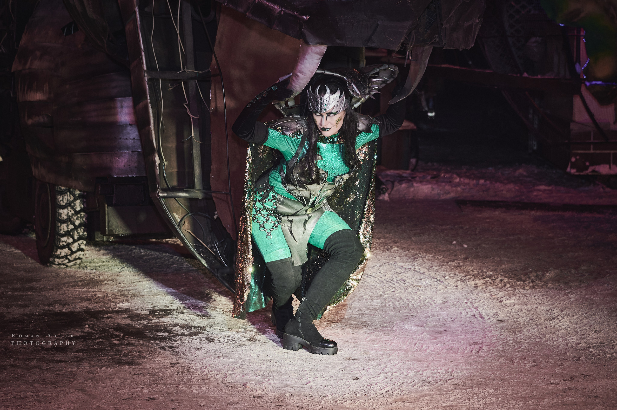 Новогодняя сказка от Ночных волков. Фотограф Роман Адлер