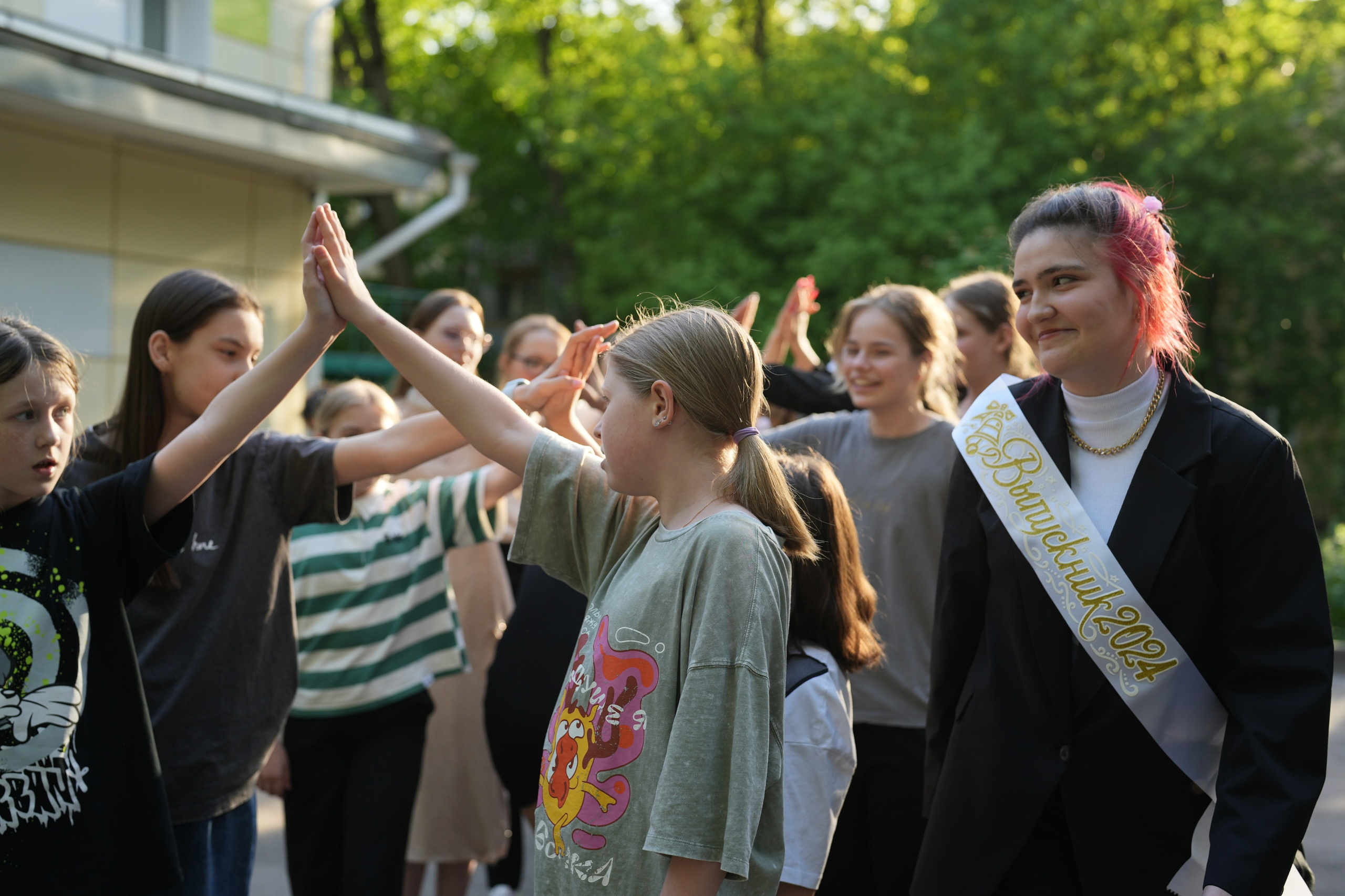 Выпускной в музыкально-хоровой школе г. Москвы № 106. Семейный и детский фотограф в Москве Оксана Чибизова