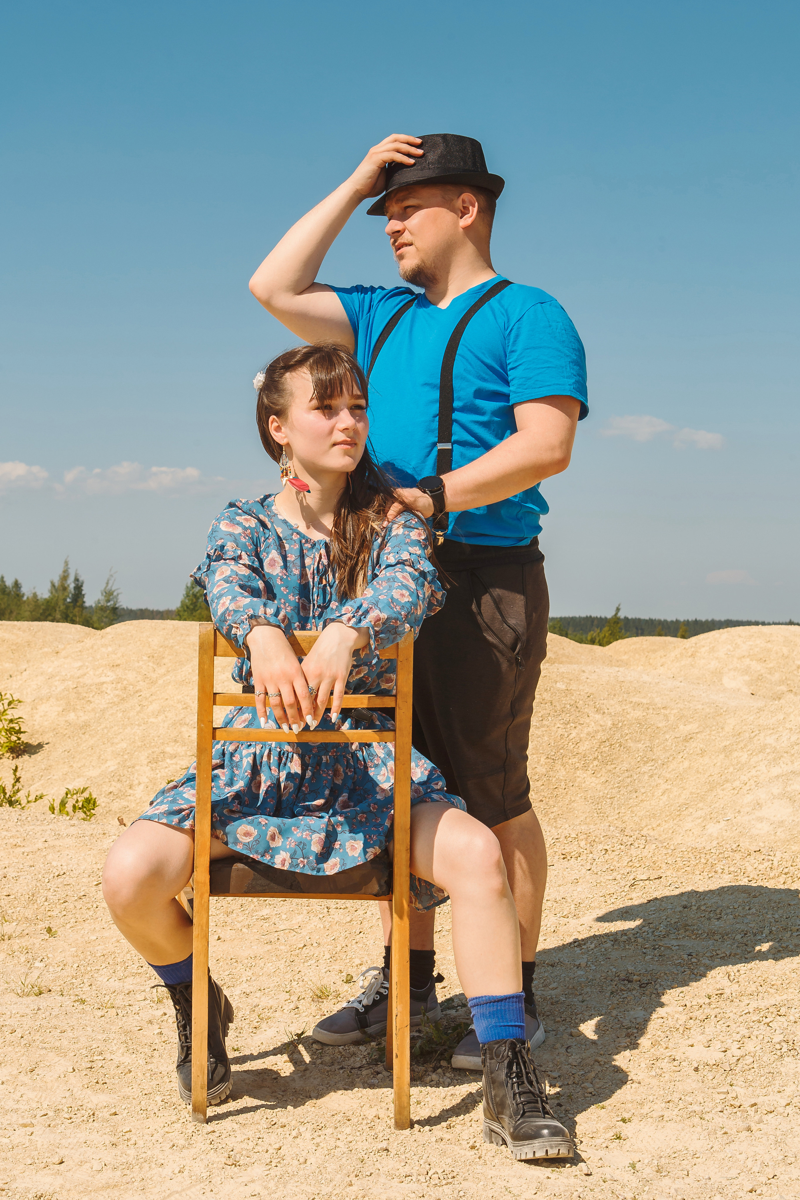  Съемка Лав стори в стиле бохо