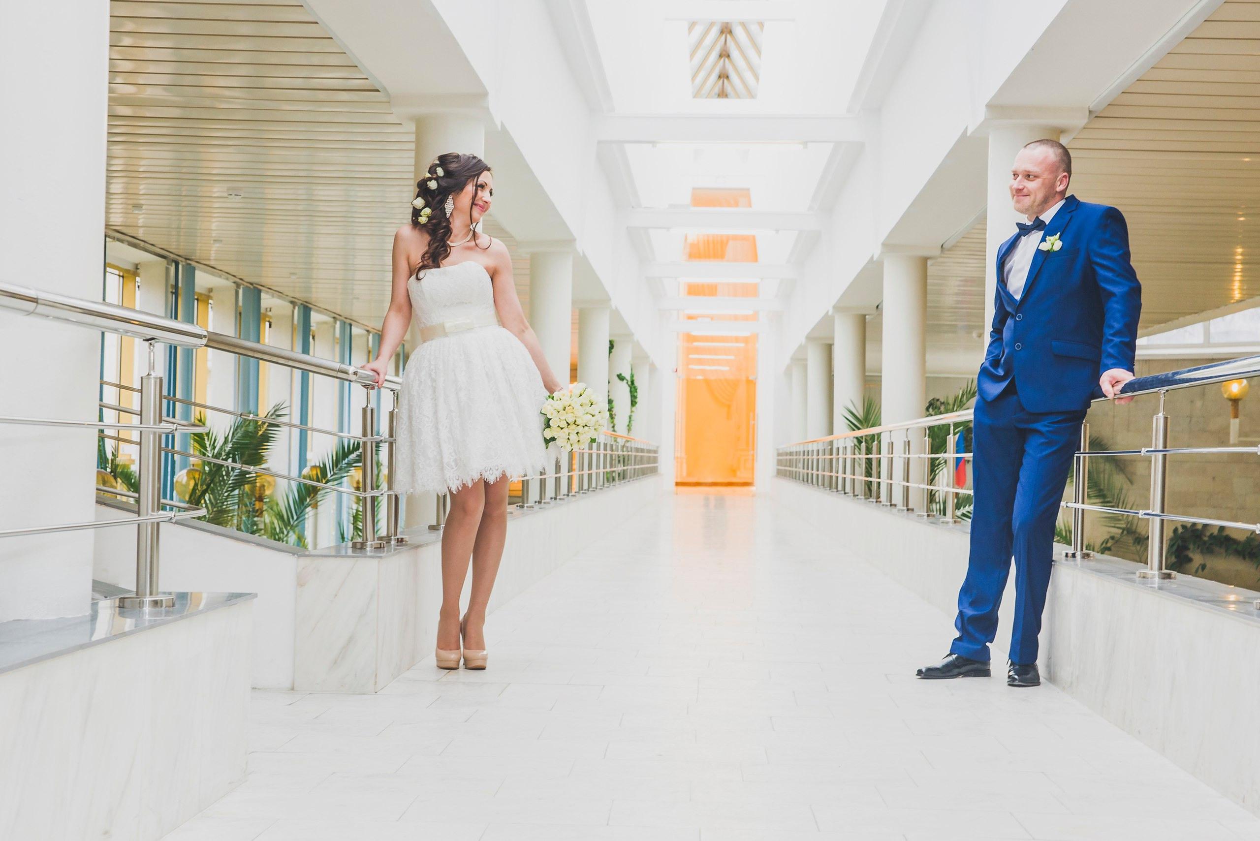 Свадебная съемка в загсе