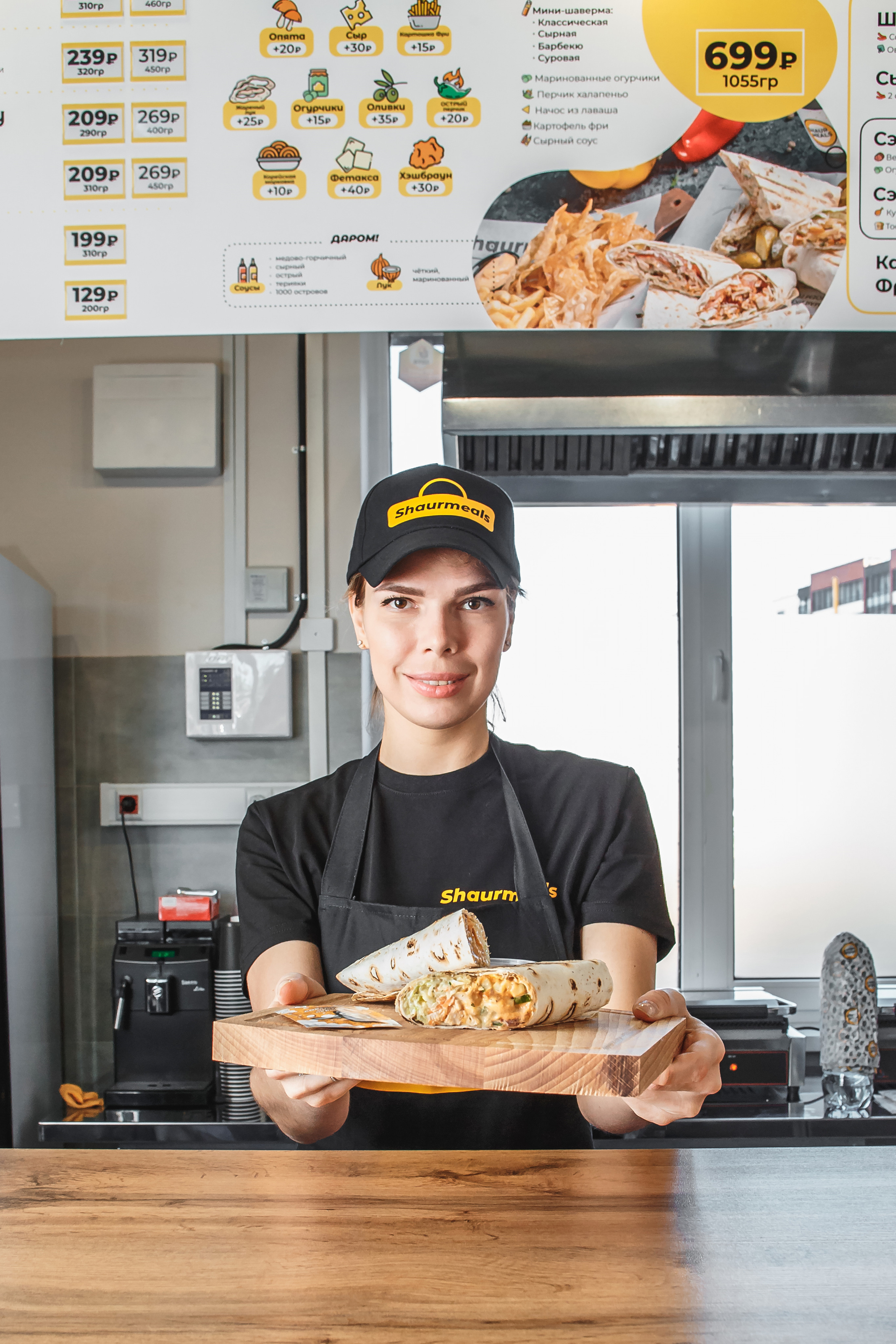 Репортажная съемка для кафе