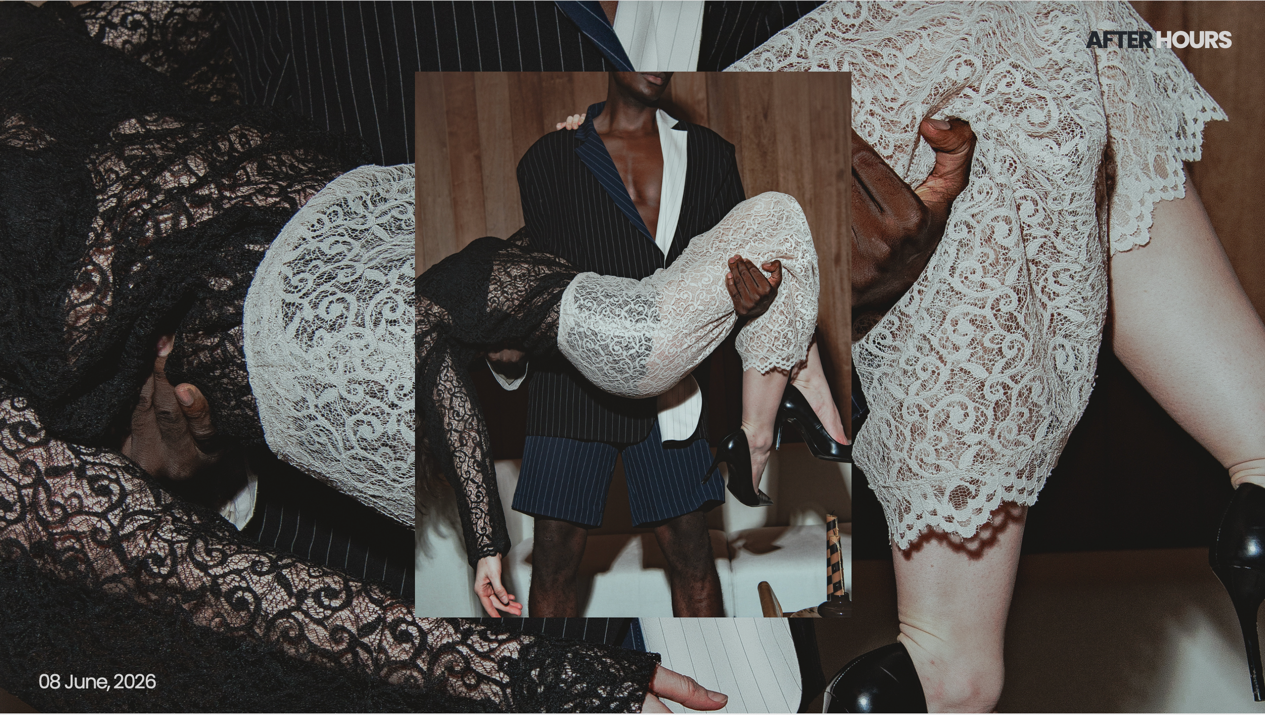 Lookbook layout for Maison Pluie Dubai brand. Elizaveta Filchenko. Fashion-photographer and director