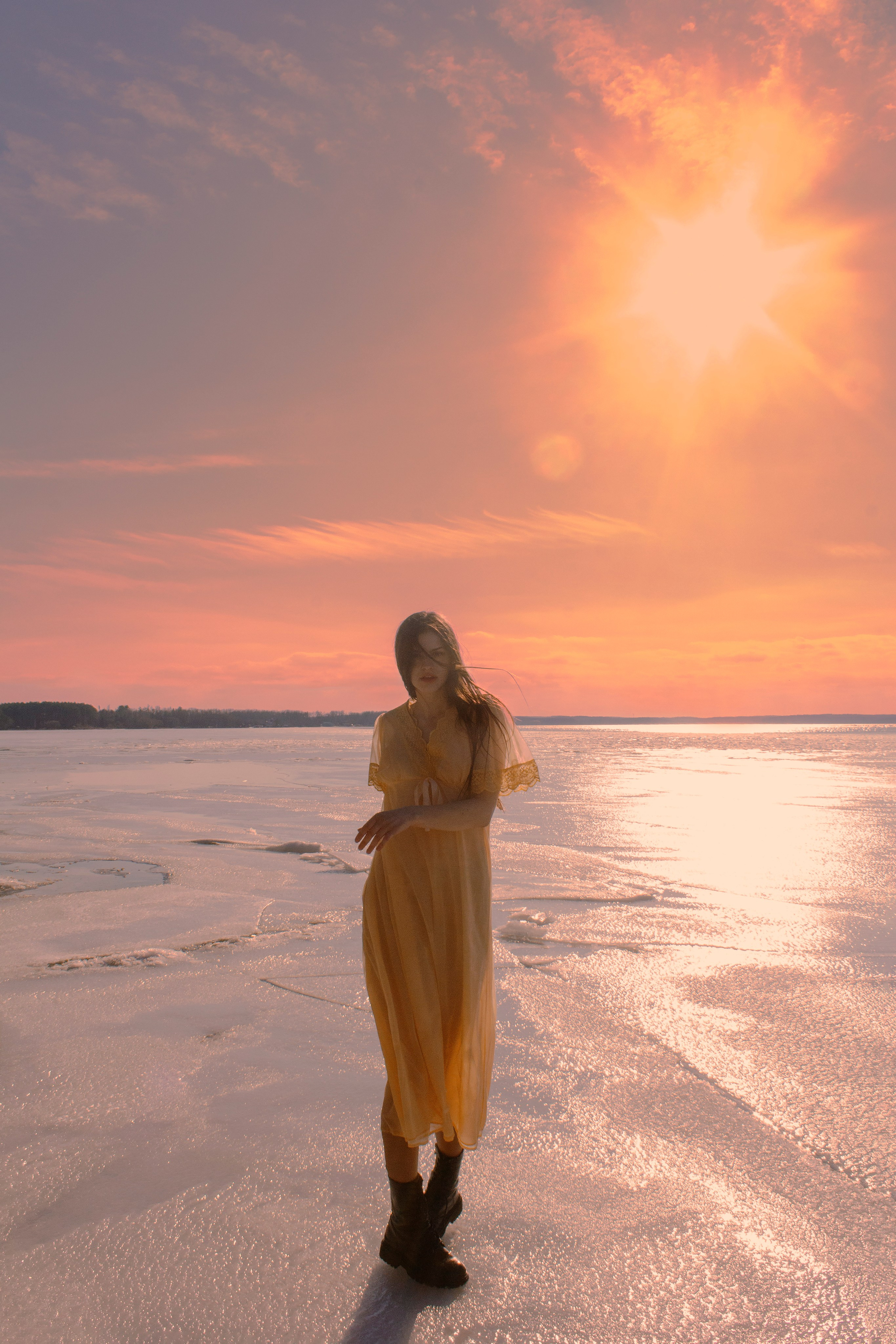 Апрельская снежная королева