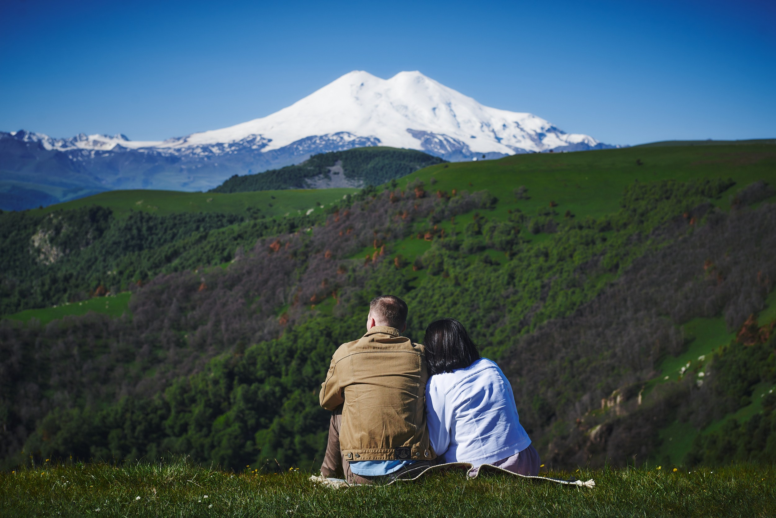 Фотосессия в горах Кавказа с выездом из Кисловодска