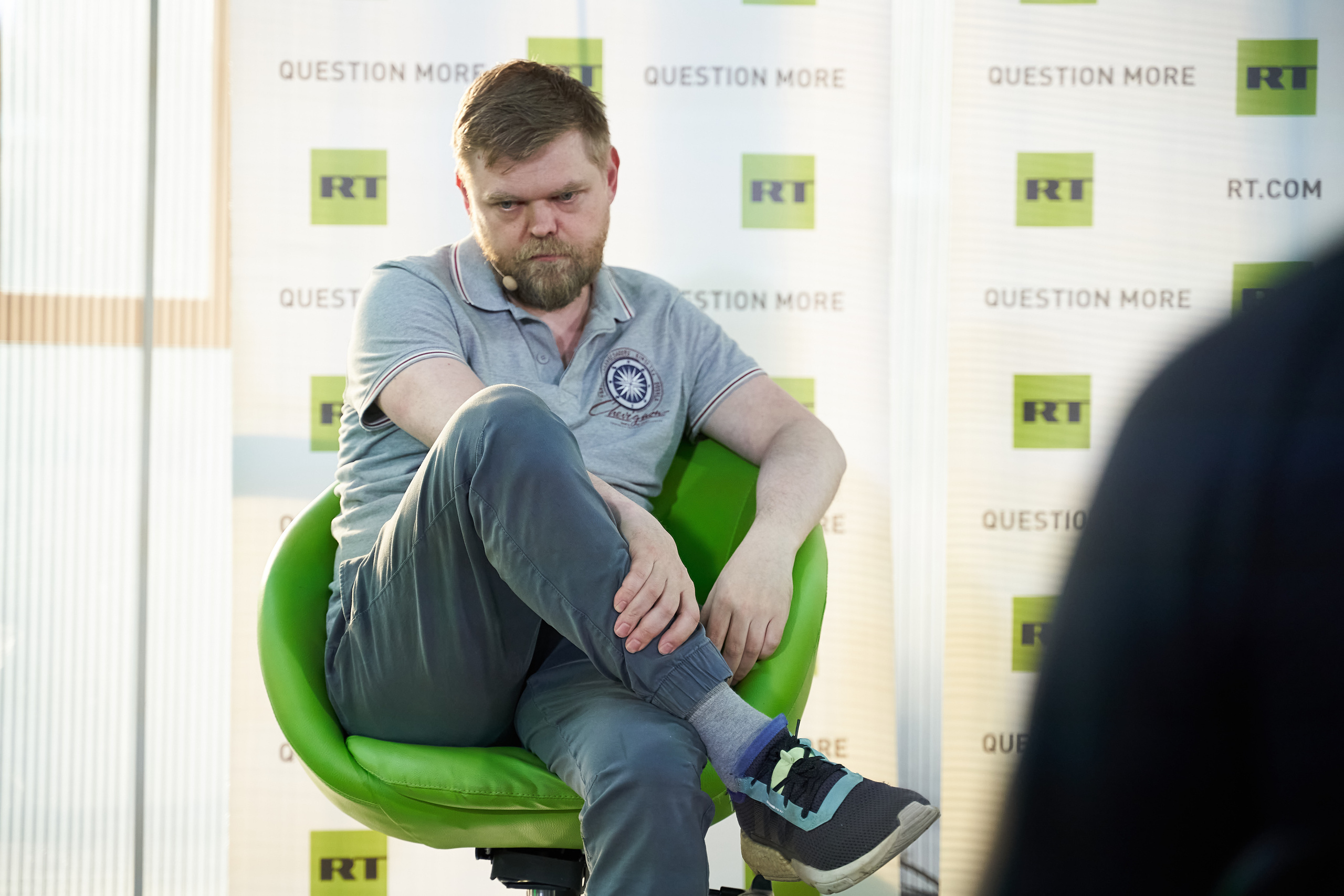 RT School in MUZEON. Reportage event photographer in Moscow Alexander Gladkiy