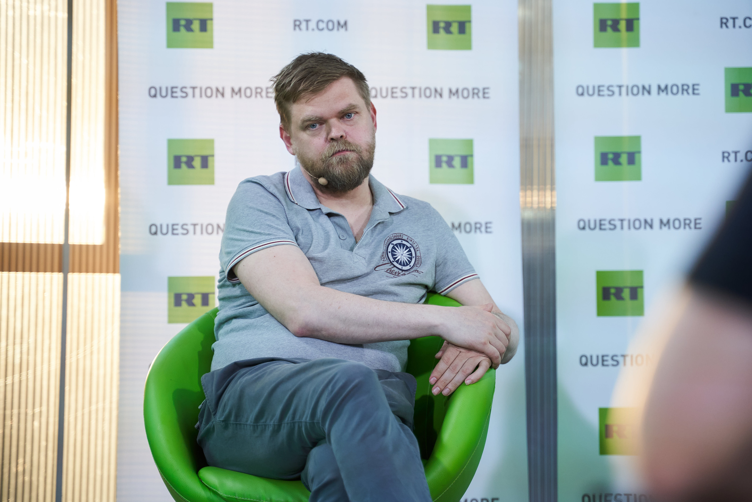 RT School in MUZEON. Reportage event photographer in Moscow Alexander Gladkiy