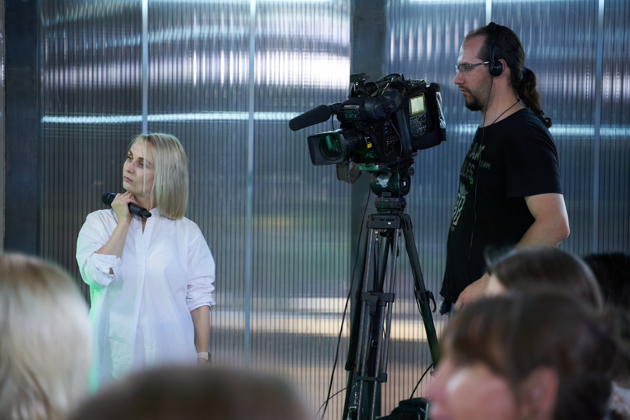 RT School in MUZEON. Reportage event photographer in Moscow Alexander Gladkiy