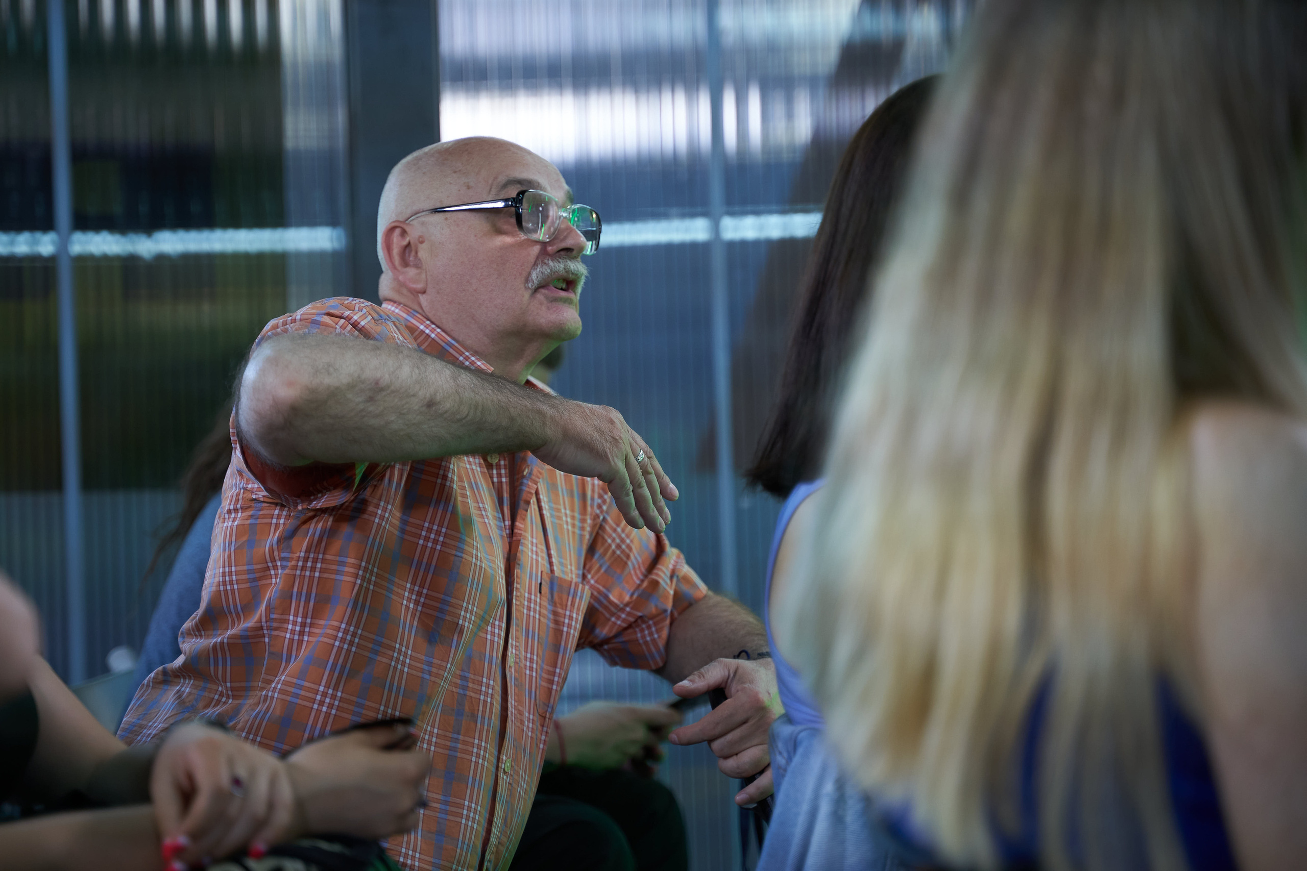 RT School in MUZEON. Reportage event photographer in Moscow Alexander Gladkiy