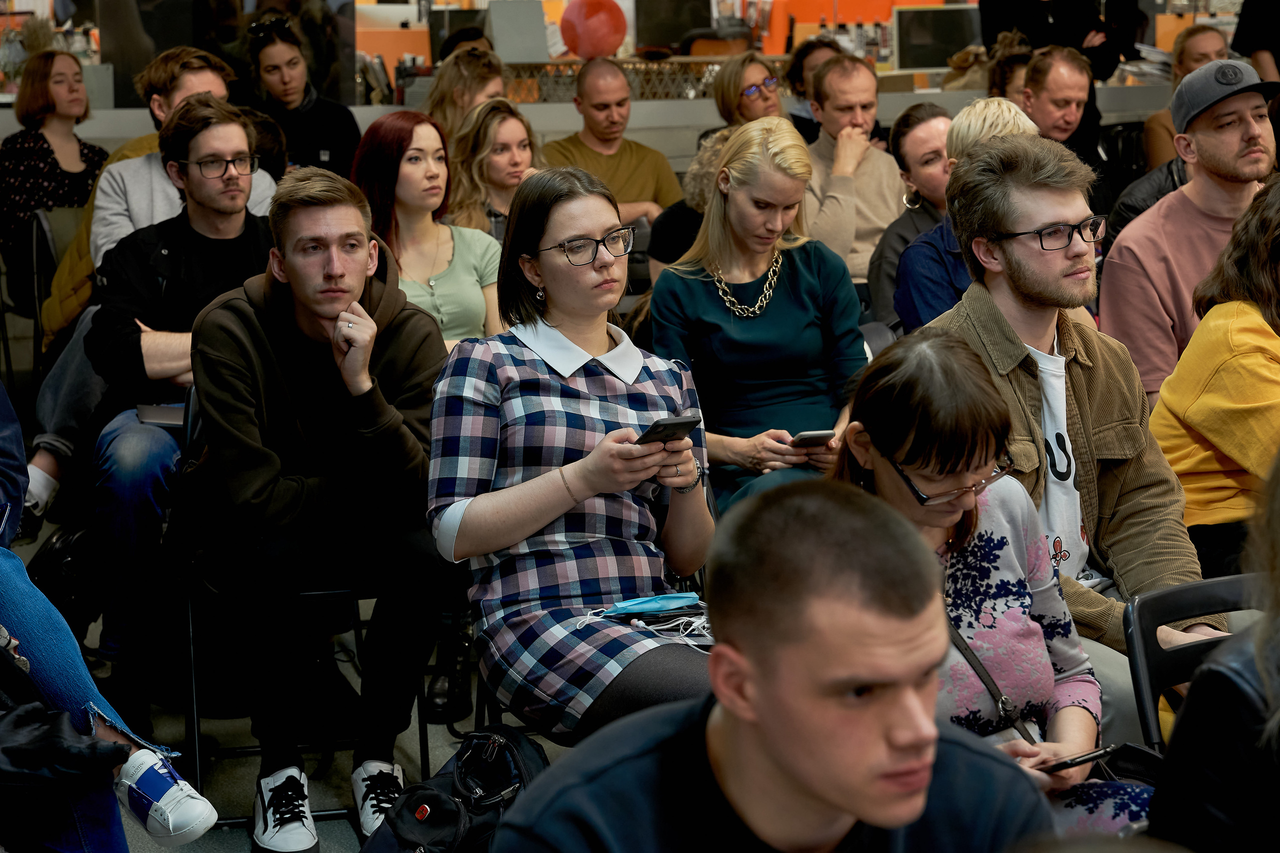 Open-talk с представителями онлайн-платформ. Репортажный ивент фотограф в Москве Александр Гладкий