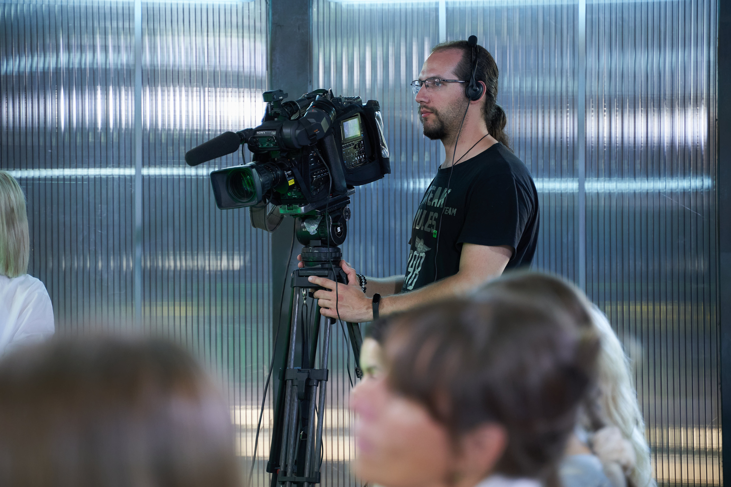 RT School in MUZEON. Reportage event photographer in Moscow Alexander Gladkiy