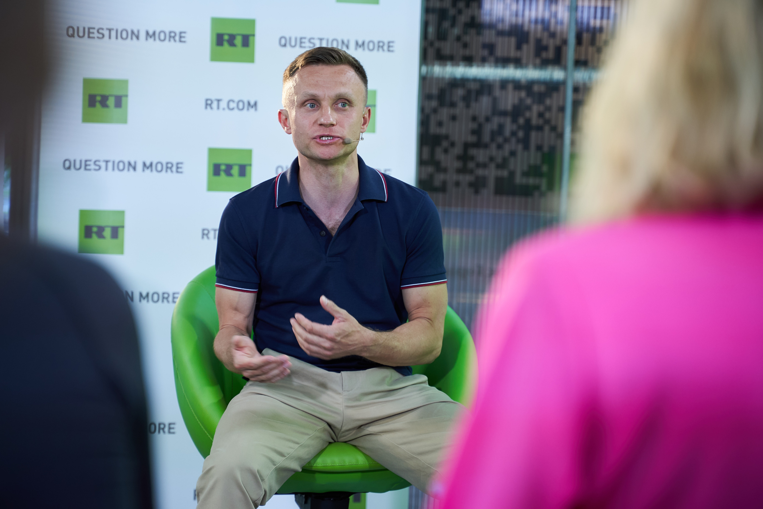 RT School in MUZEON. Reportage event photographer in Moscow Alexander Gladkiy