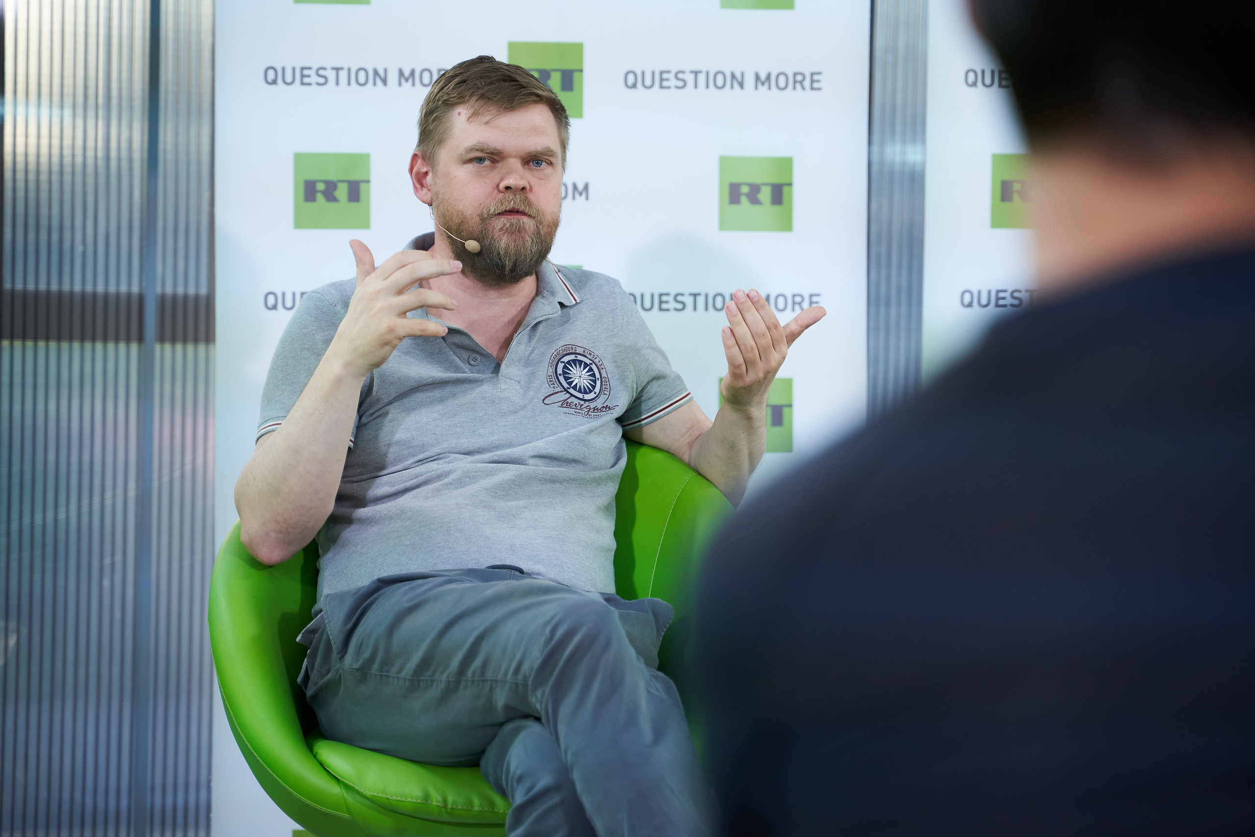 RT School in MUZEON. Reportage event photographer in Moscow Alexander Gladkiy