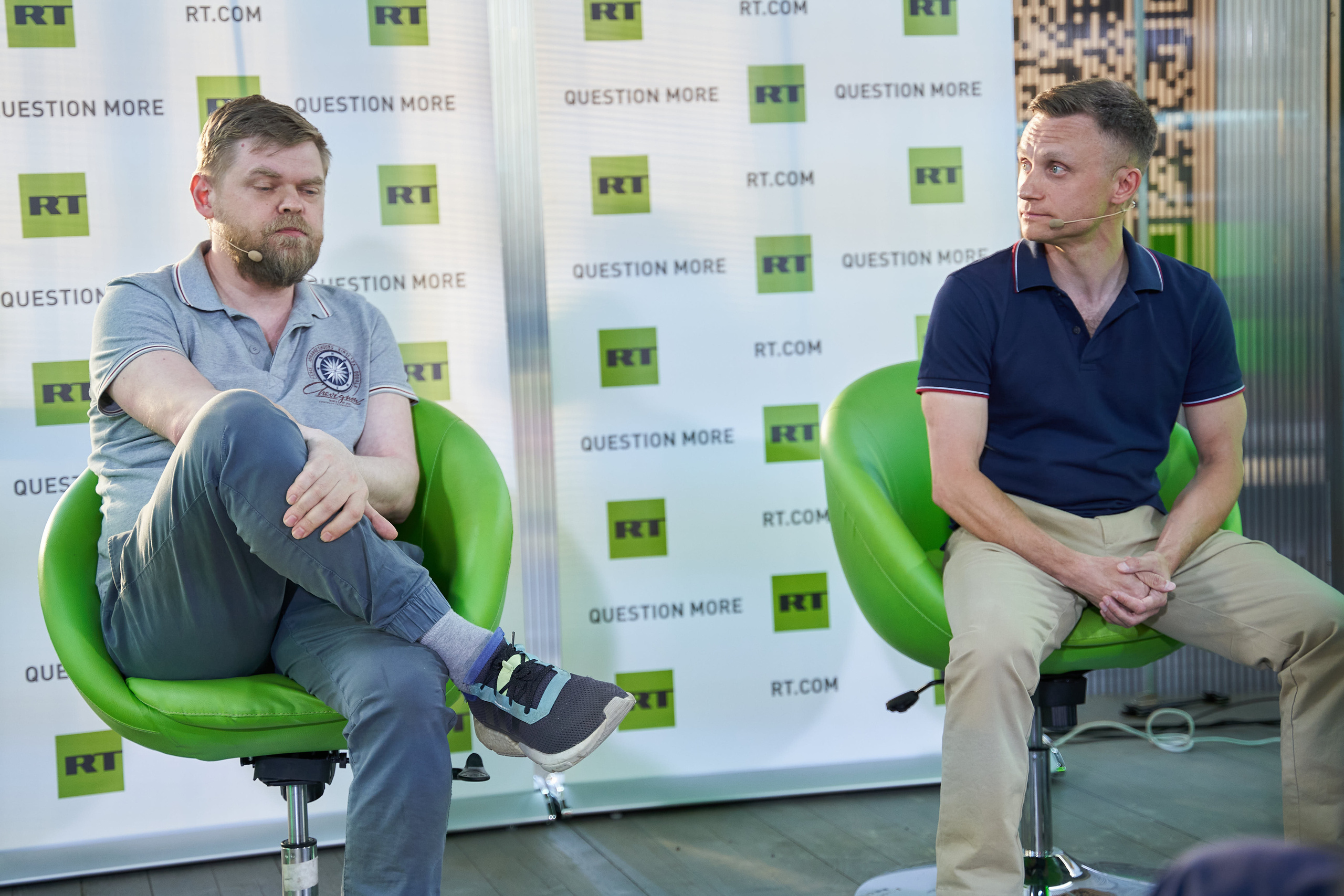 RT School in MUZEON. Reportage event photographer in Moscow Alexander Gladkiy