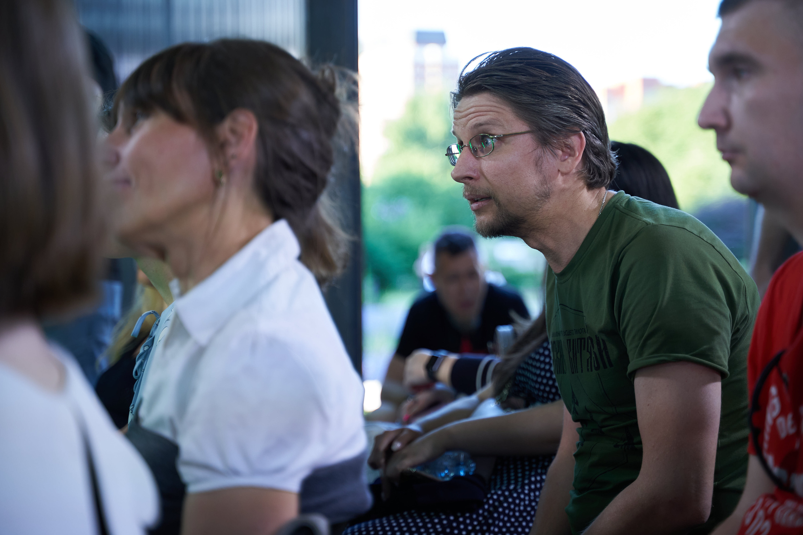 RT School in MUZEON. Reportage event photographer in Moscow Alexander Gladkiy