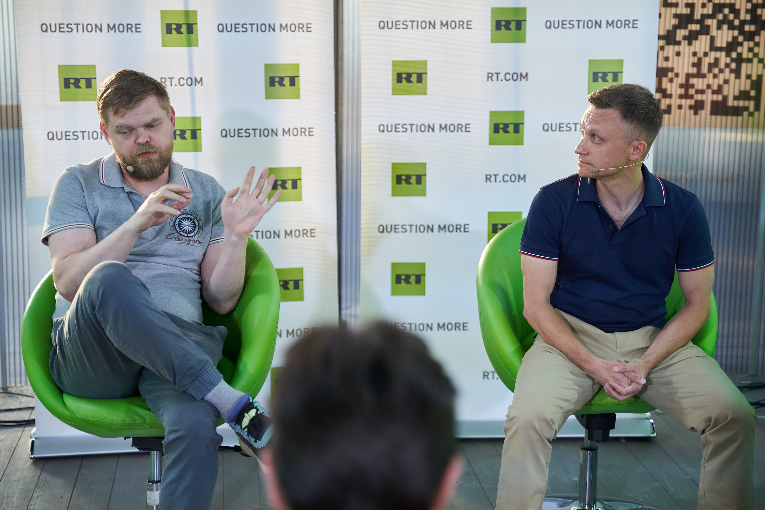 RT School in MUZEON. Reportage event photographer in Moscow Alexander Gladkiy