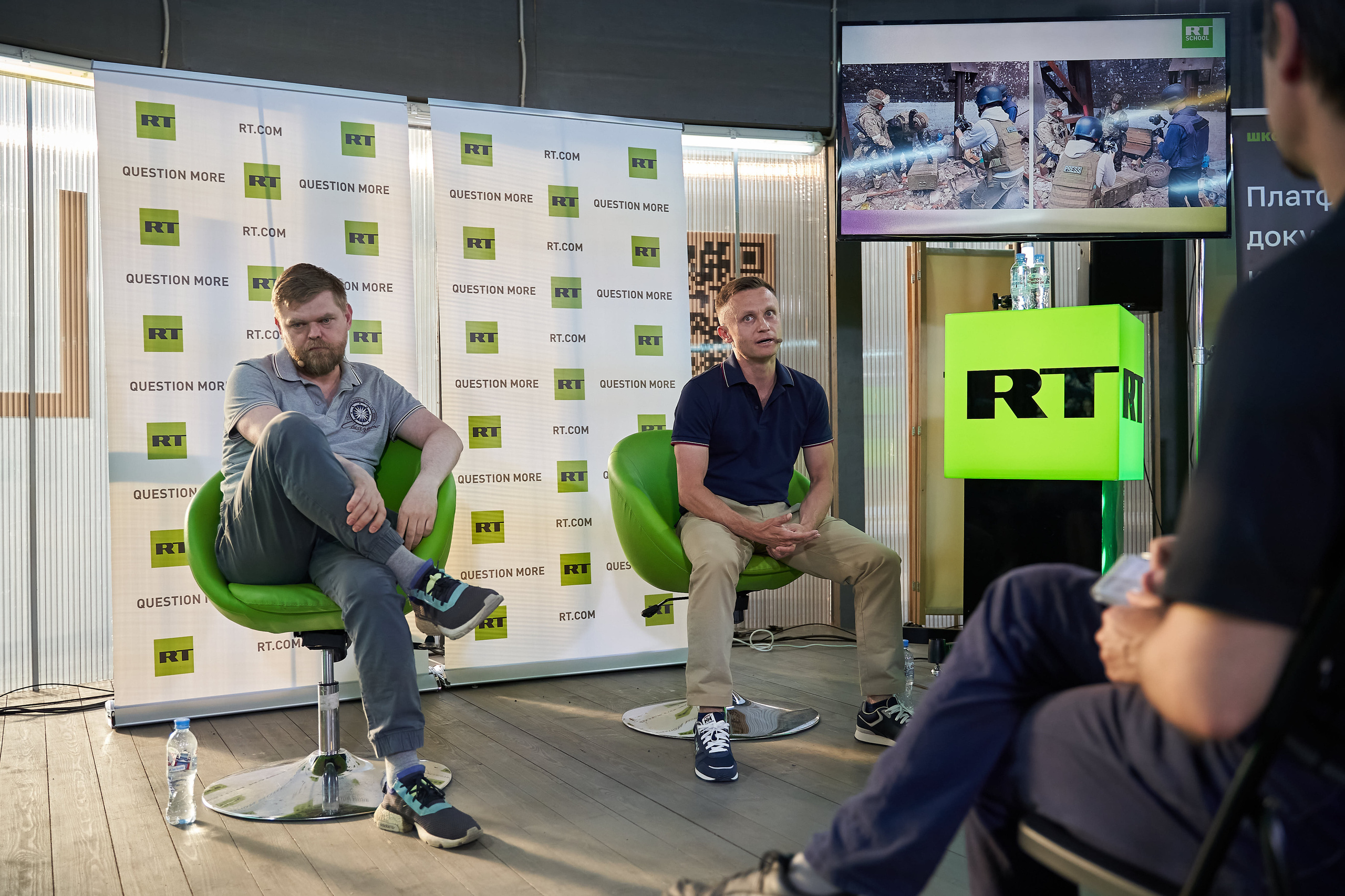 RT School in MUZEON. Reportage event photographer in Moscow Alexander Gladkiy