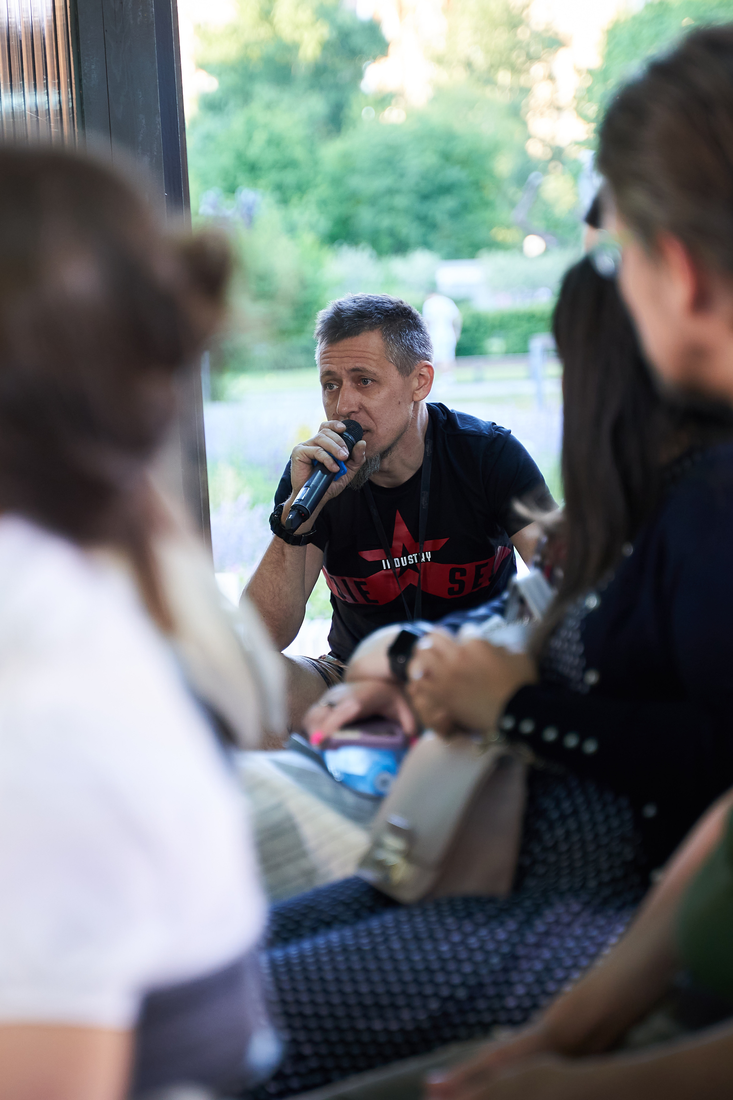 RT School in MUZEON. Reportage event photographer in Moscow Alexander Gladkiy