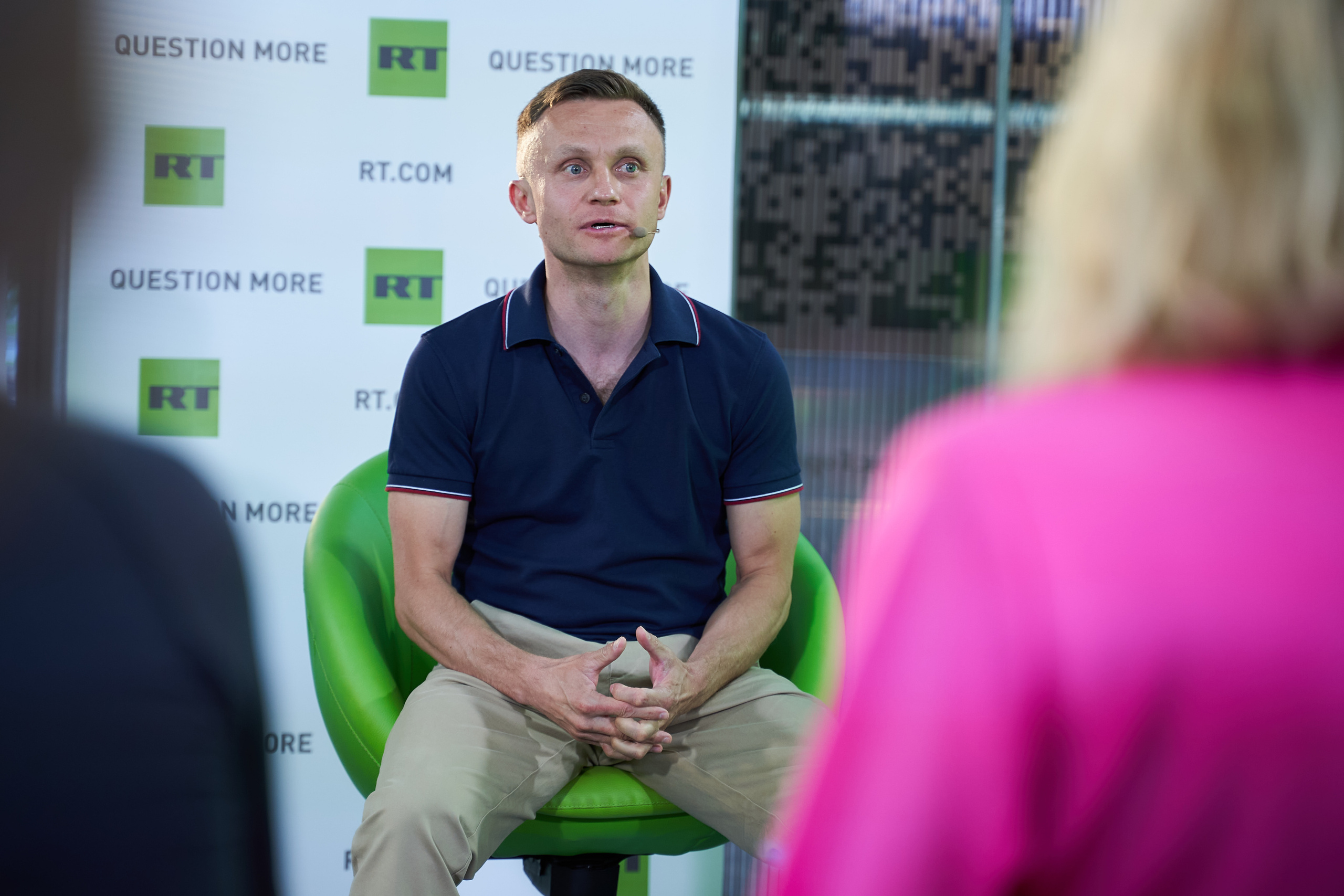 RT School in MUZEON. Reportage event photographer in Moscow Alexander Gladkiy