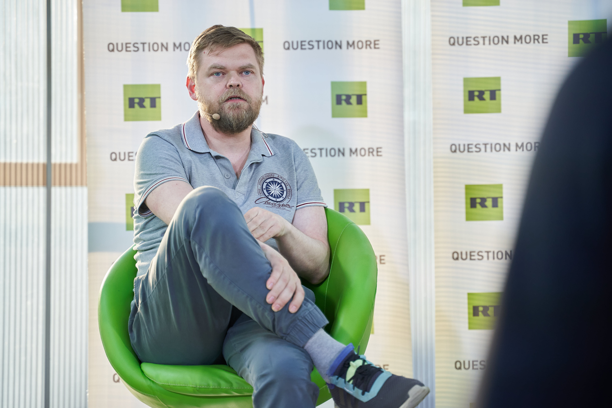 RT School in MUZEON. Reportage event photographer in Moscow Alexander Gladkiy