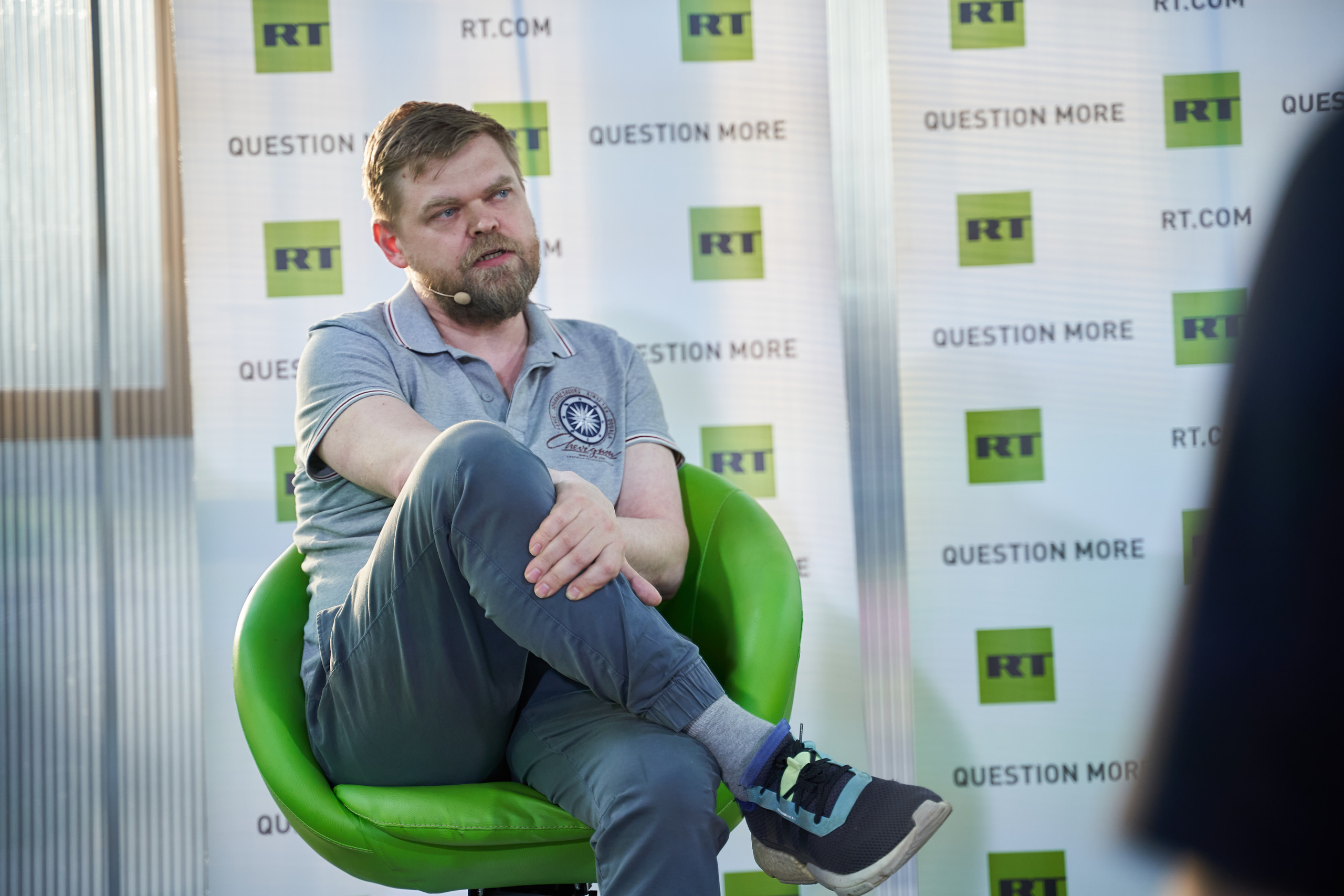 RT School in MUZEON. Reportage event photographer in Moscow Alexander Gladkiy