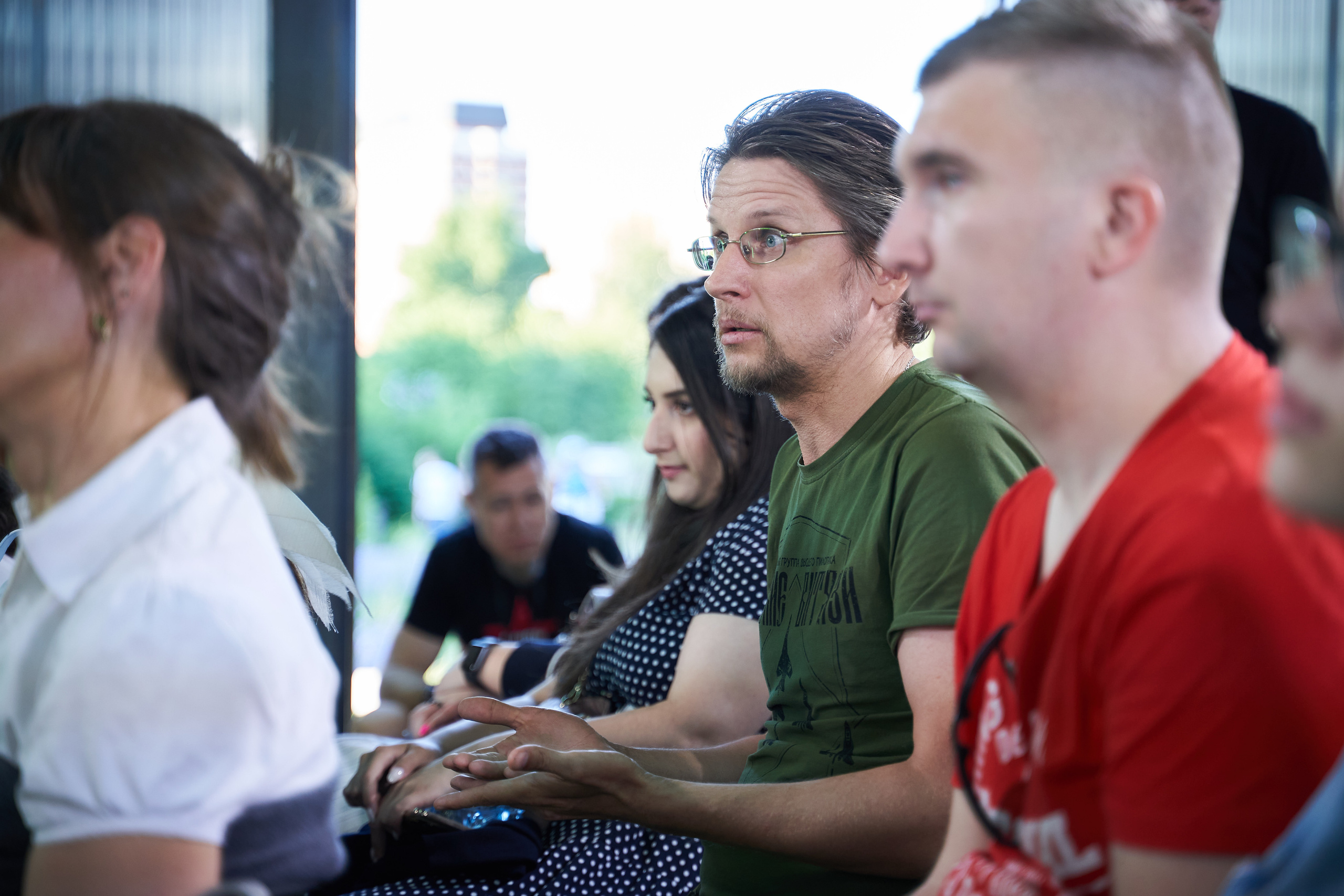 RT School in MUZEON. Reportage event photographer in Moscow Alexander Gladkiy