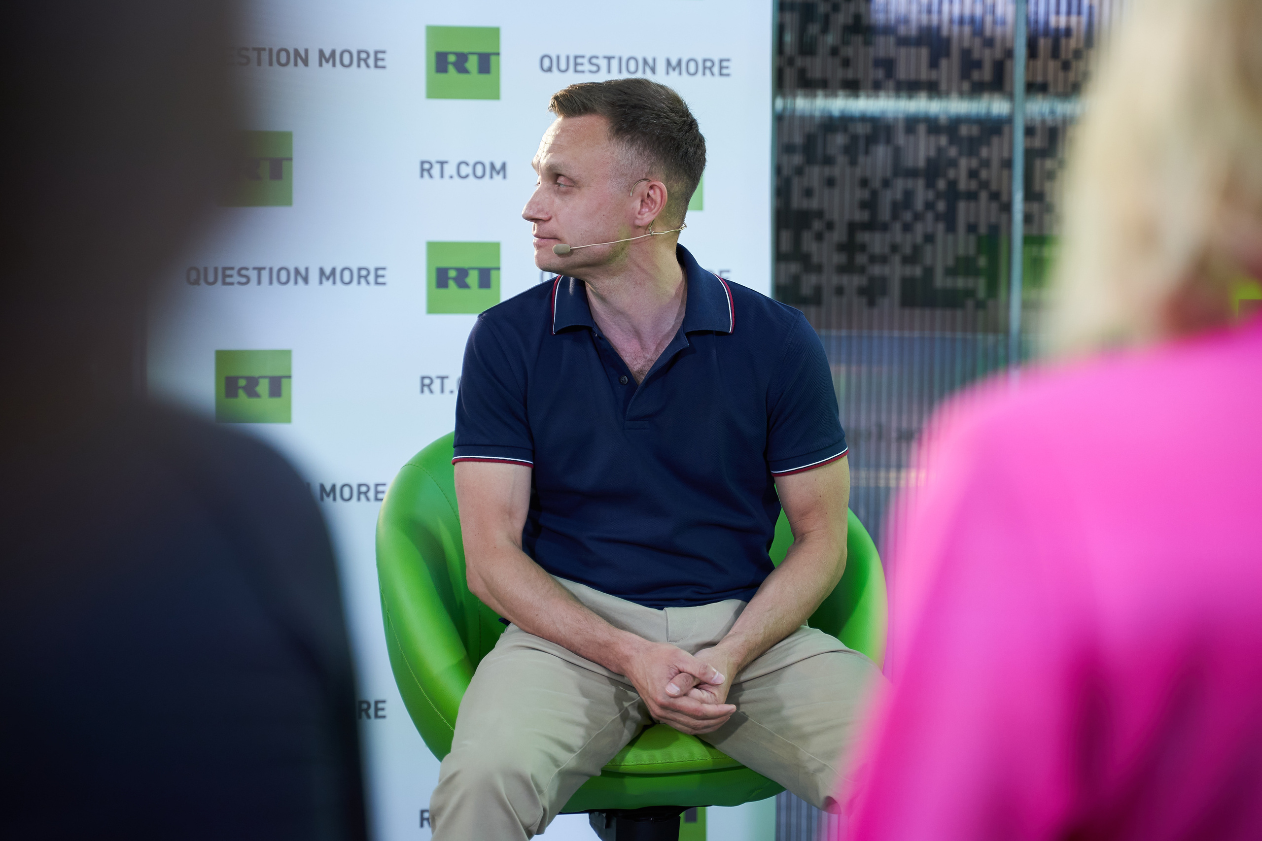 RT School in MUZEON. Reportage event photographer in Moscow Alexander Gladkiy