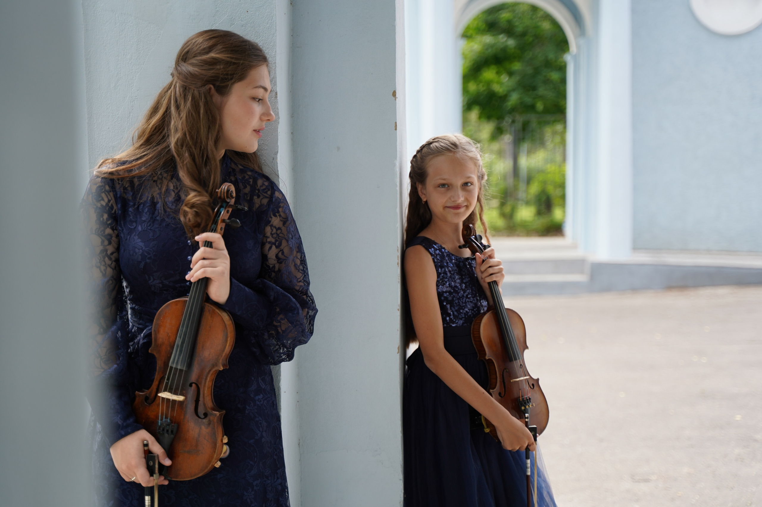 СКРИПАЧКИ. Фотограф Наталья Погодина в г. Обнинске