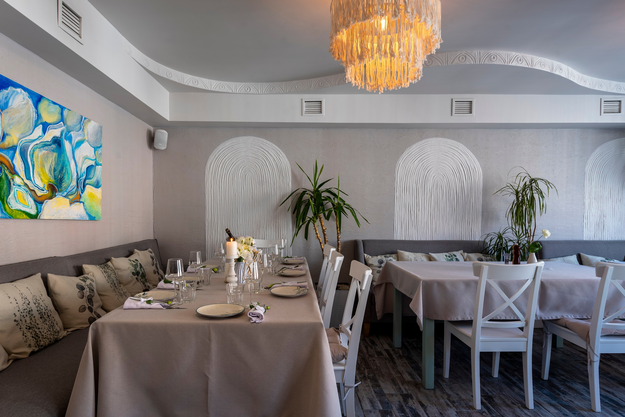 Греческая Таверна Йоргос. Интерьерный и репортажный фотограф в Краснодаре Дмитрий Вальков