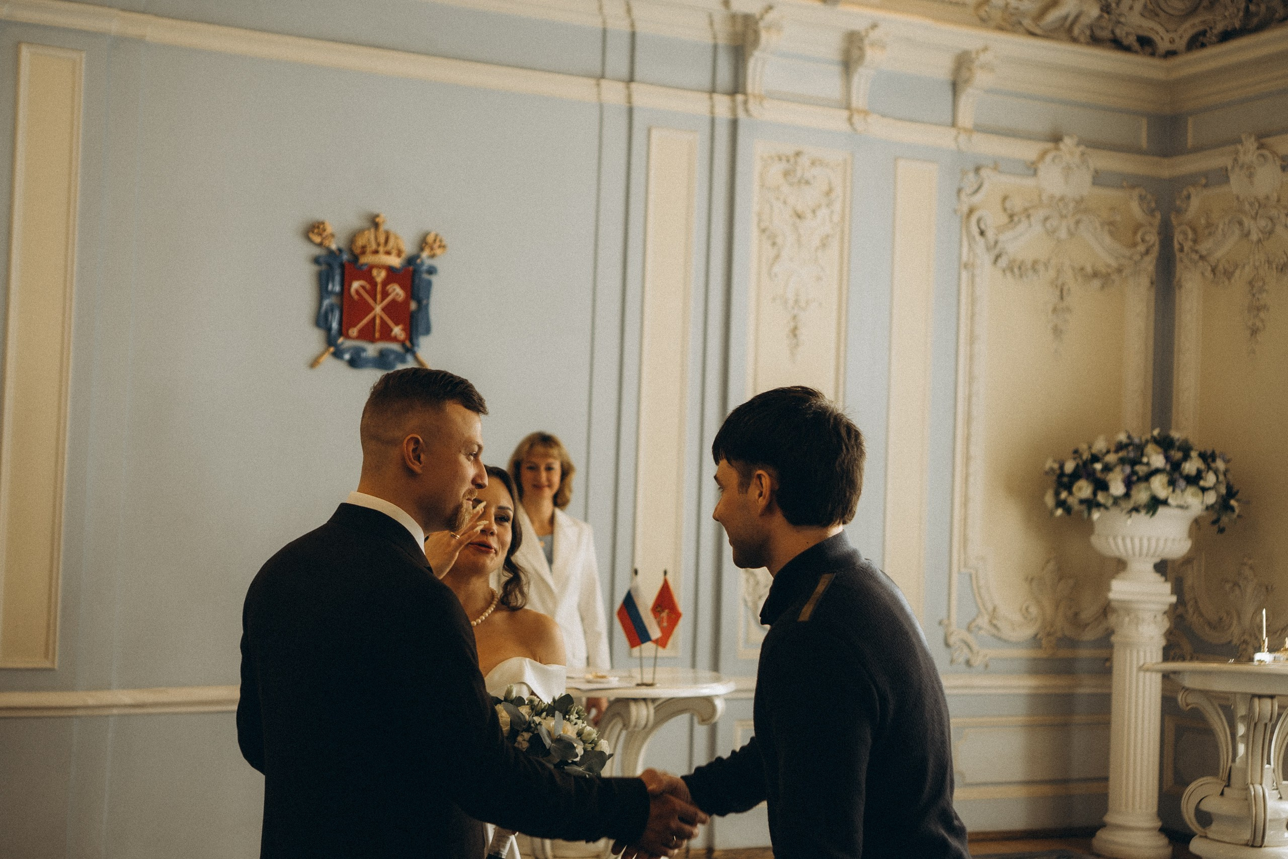 СВАДЕБНАЯ СЬЕМКА ВО ВТОРОМ ДВОРЦЕ БРАКОСОЧЕТАНИЯ. Профессиональный фотограф, Санкт-Петербург — Виктория Богомолова