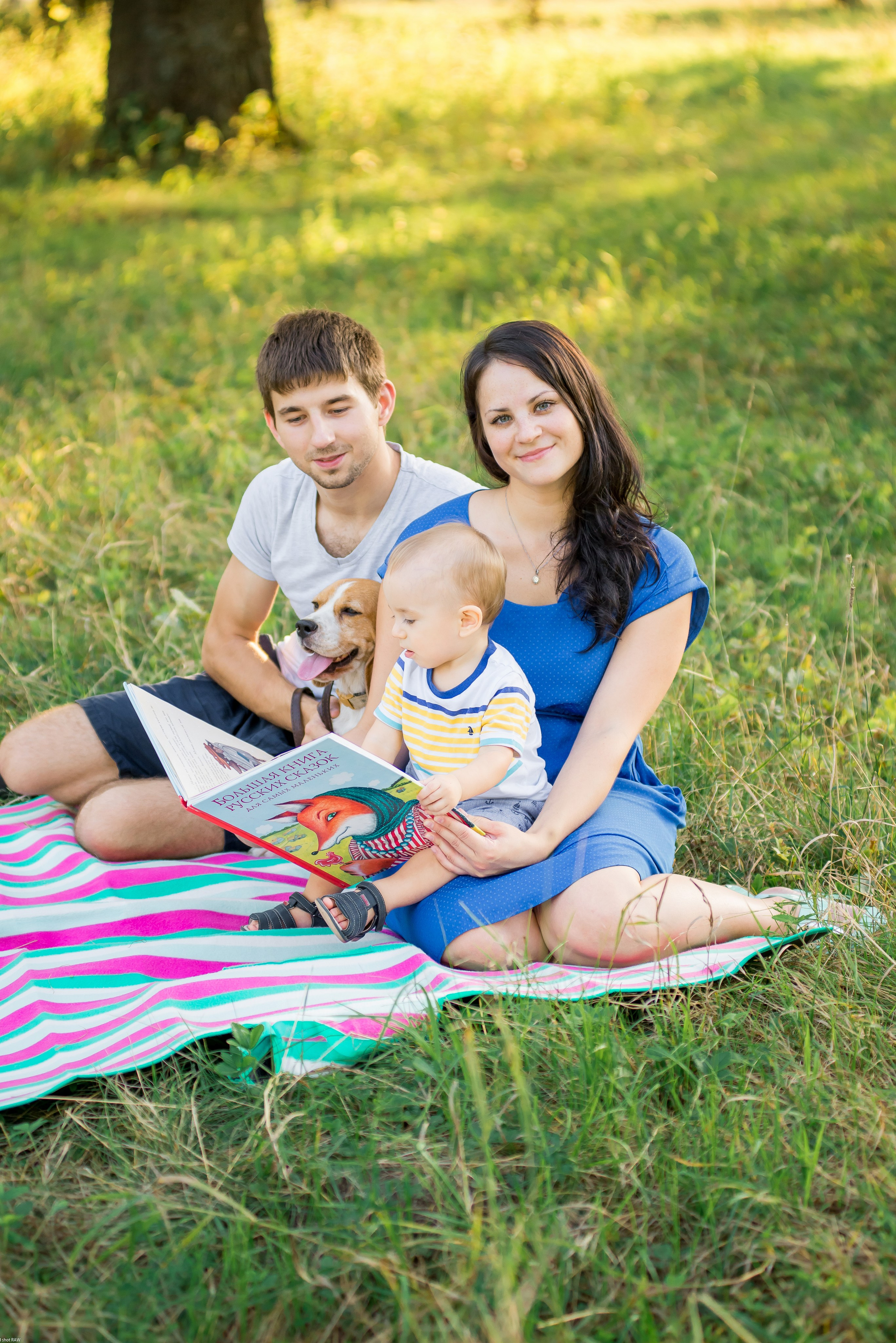 Саша, Наташа и маленький Савва. Свадебный фотограф в Рязани Вагнер Владимир
