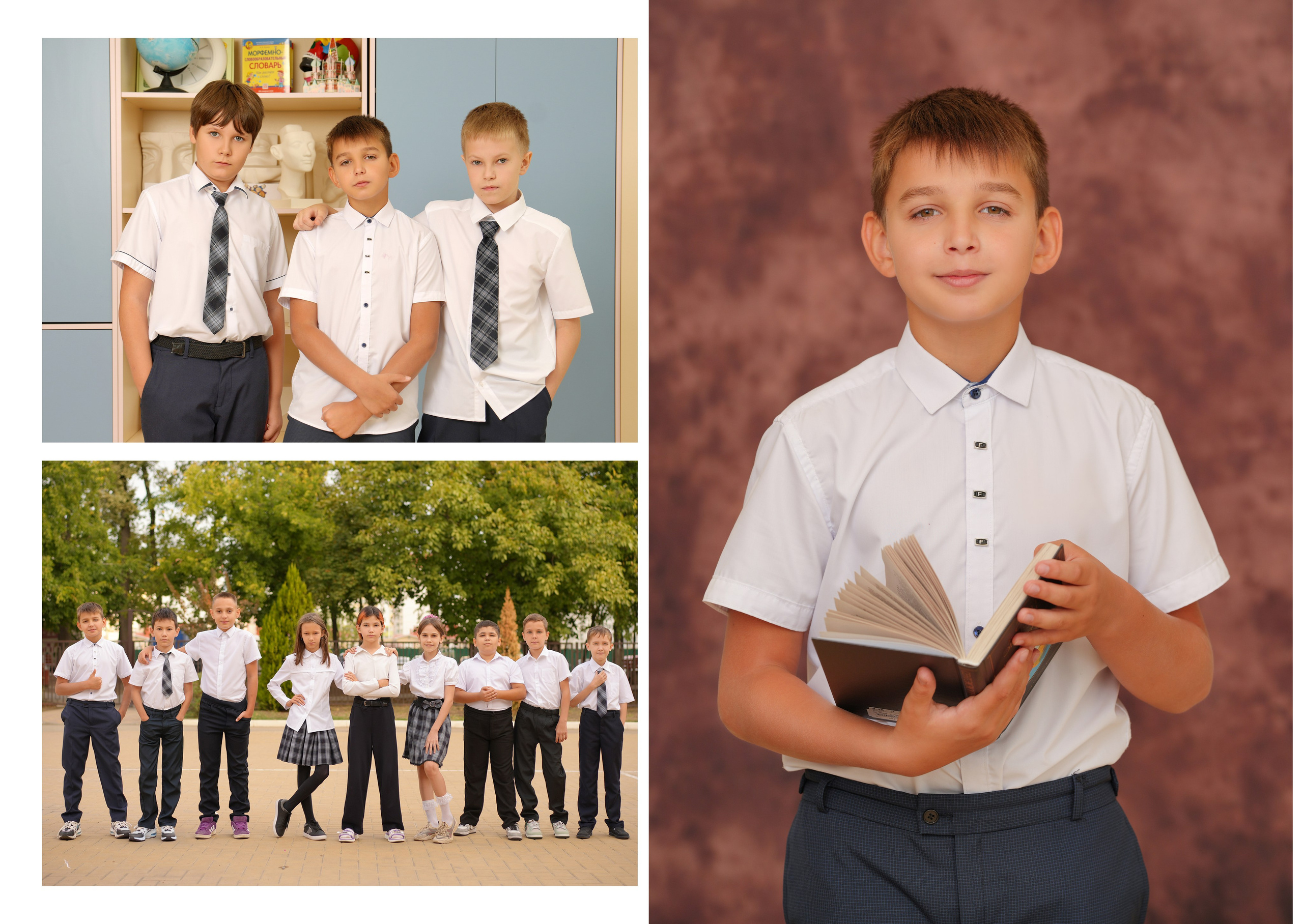 ШКОЛА 104 — 4 «В» класс. Красивый выпускной альбом в Краснодаре