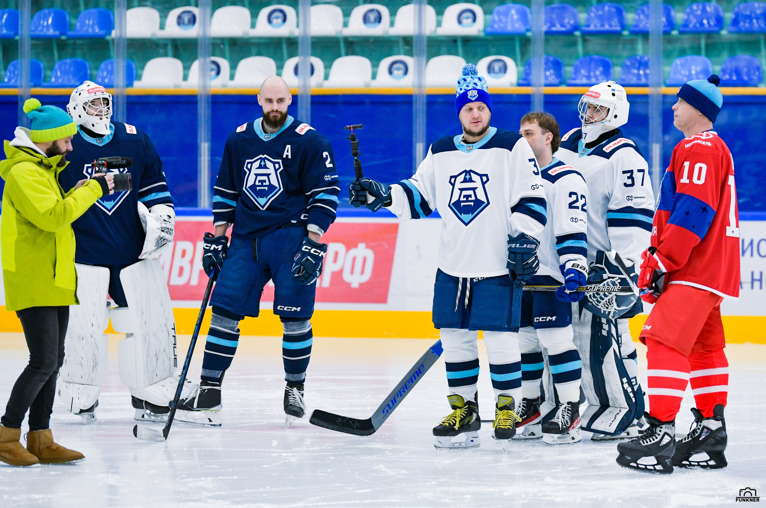 Павел Буре и VOBON на МК у ХК «Норильск». Свой взгляд через объектив