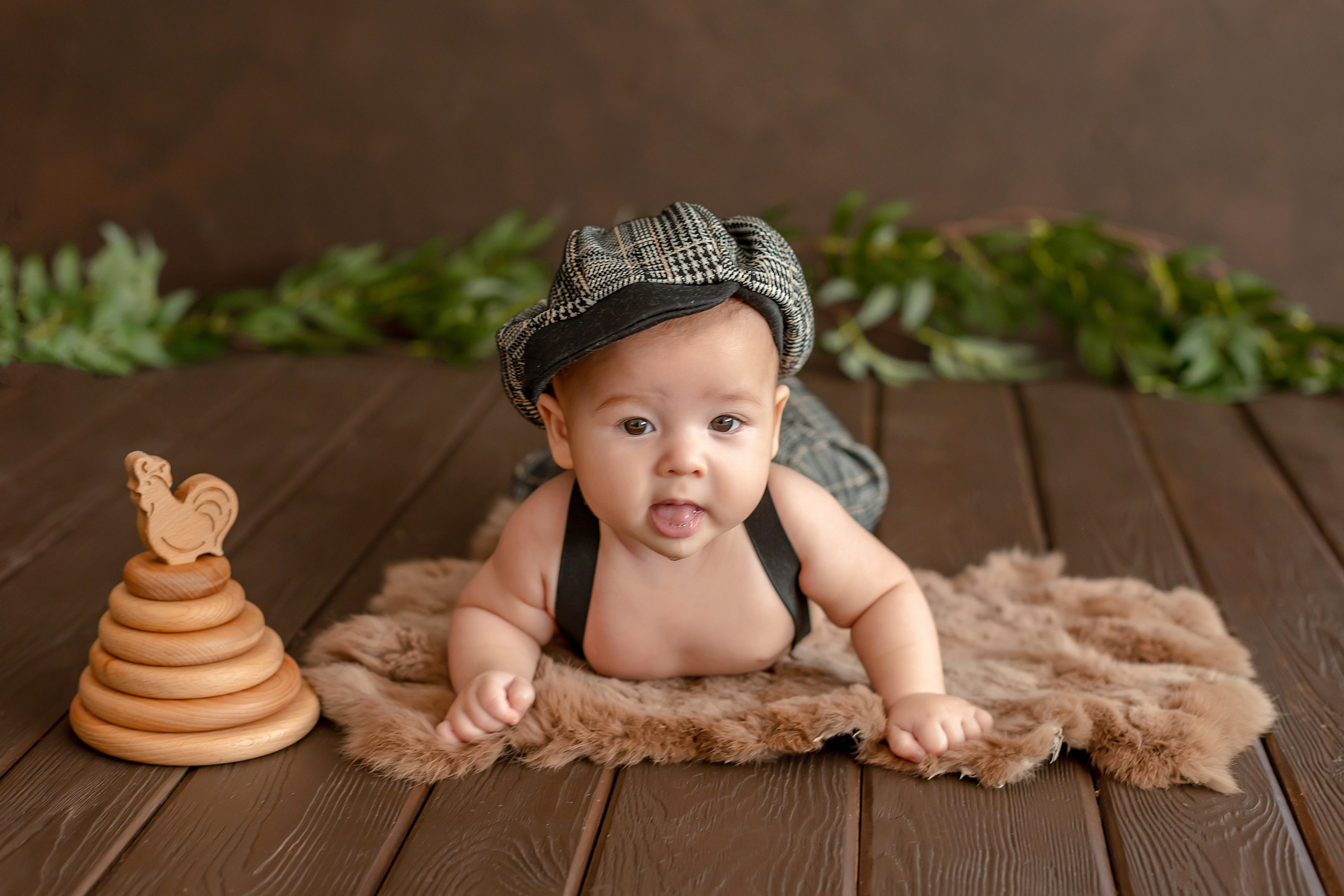 Малыши до года. Фотограф новорожденных в Тюмени