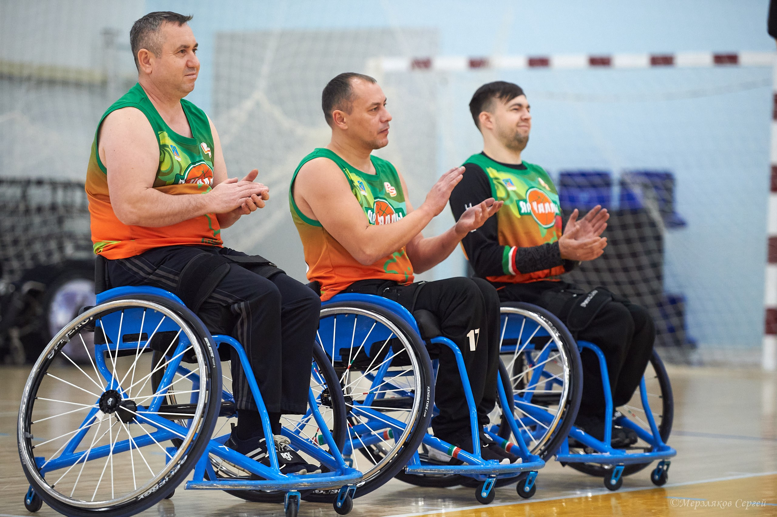 X традиционный Рождественский турнир по баскетболу на колясках. Ижевск. Спортивный репортажный фотограф в Ижевске Сергей Мерзляков