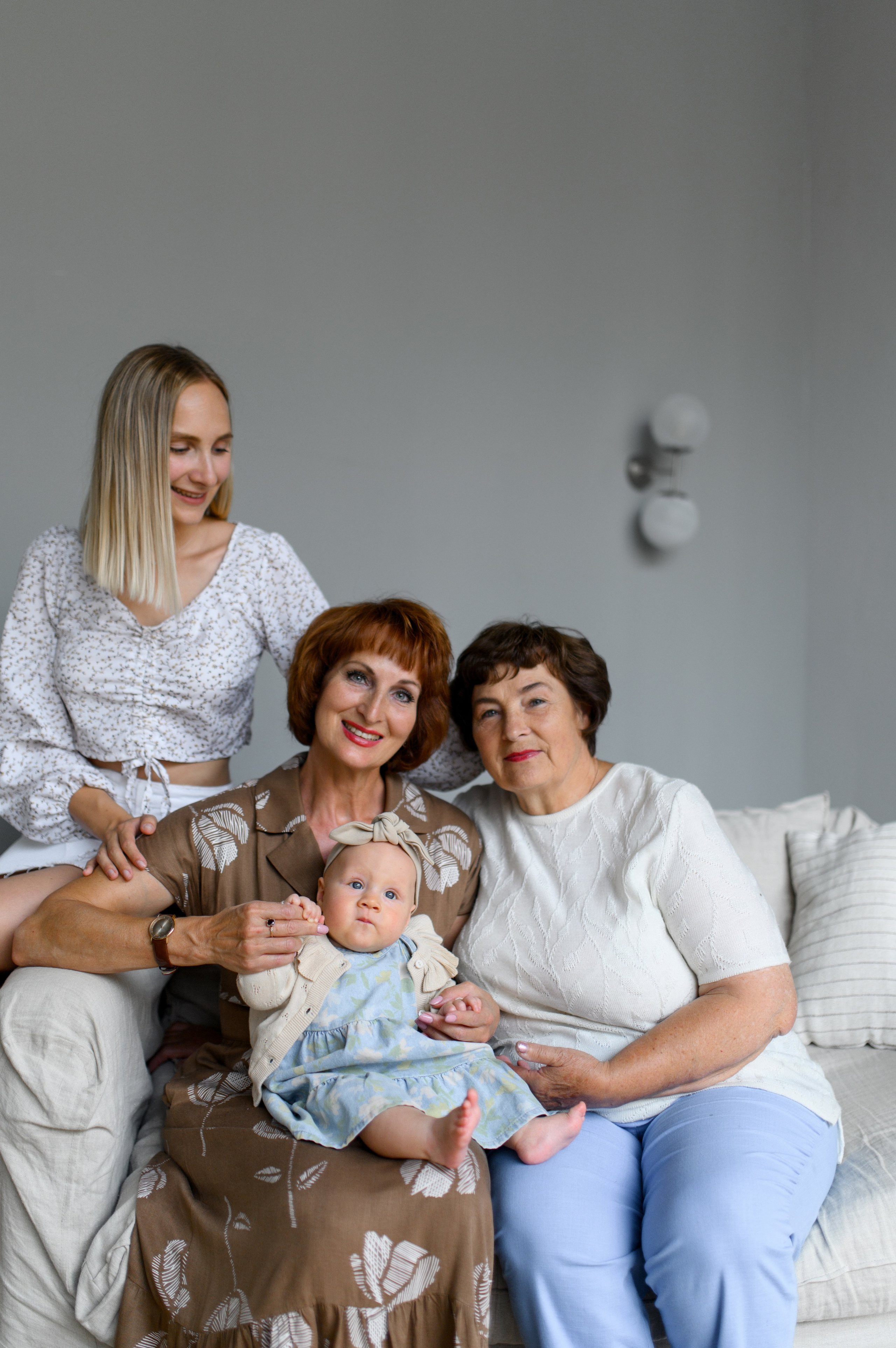 4 поколения. Свадебный и портретный фотограф в Санкт-Петербурге Ирина Келина