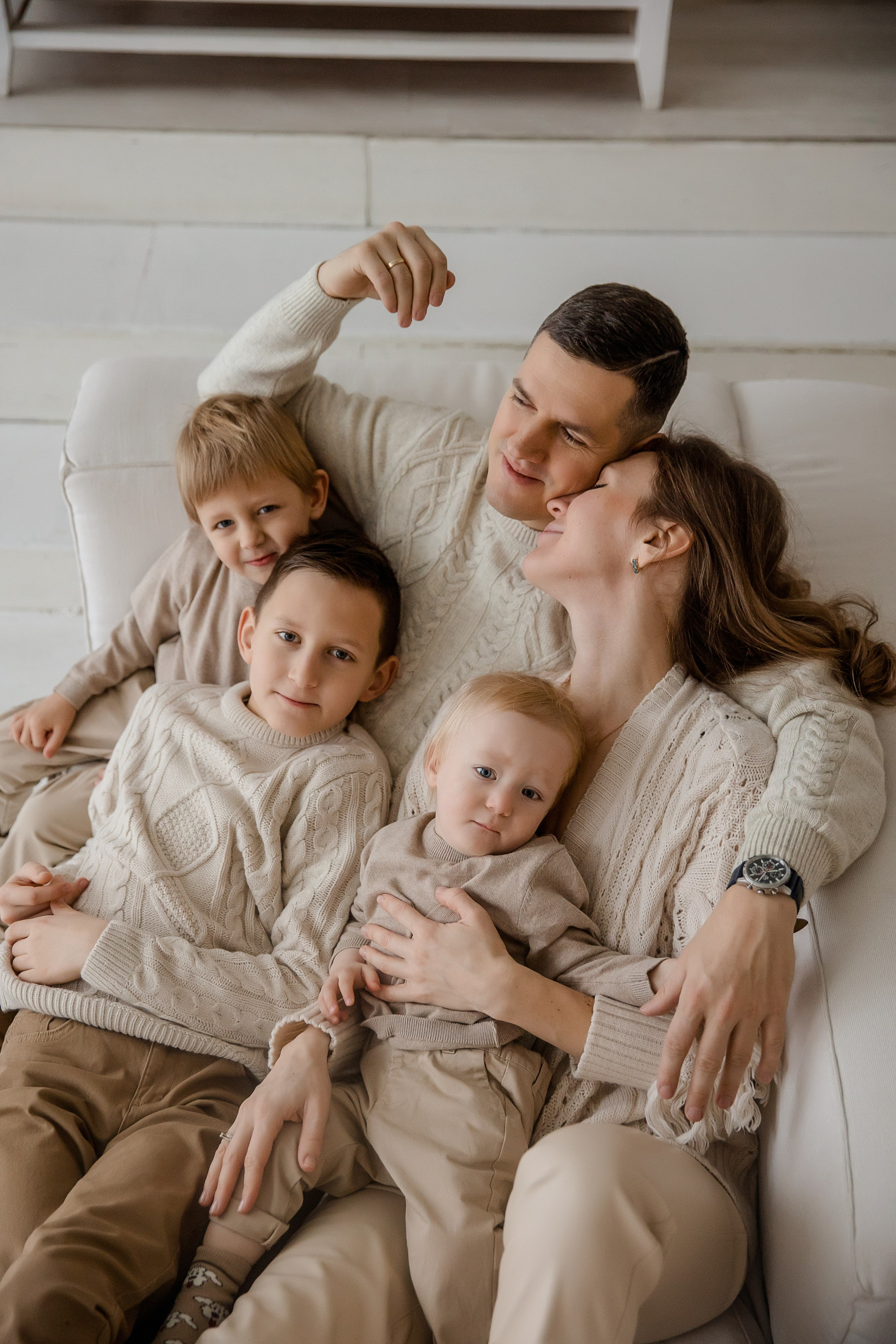 Нескучная новогодняя фотосессия — приношу весь инвентарь с собой. Семейный и детский фотограф в Москве Вера Ускова