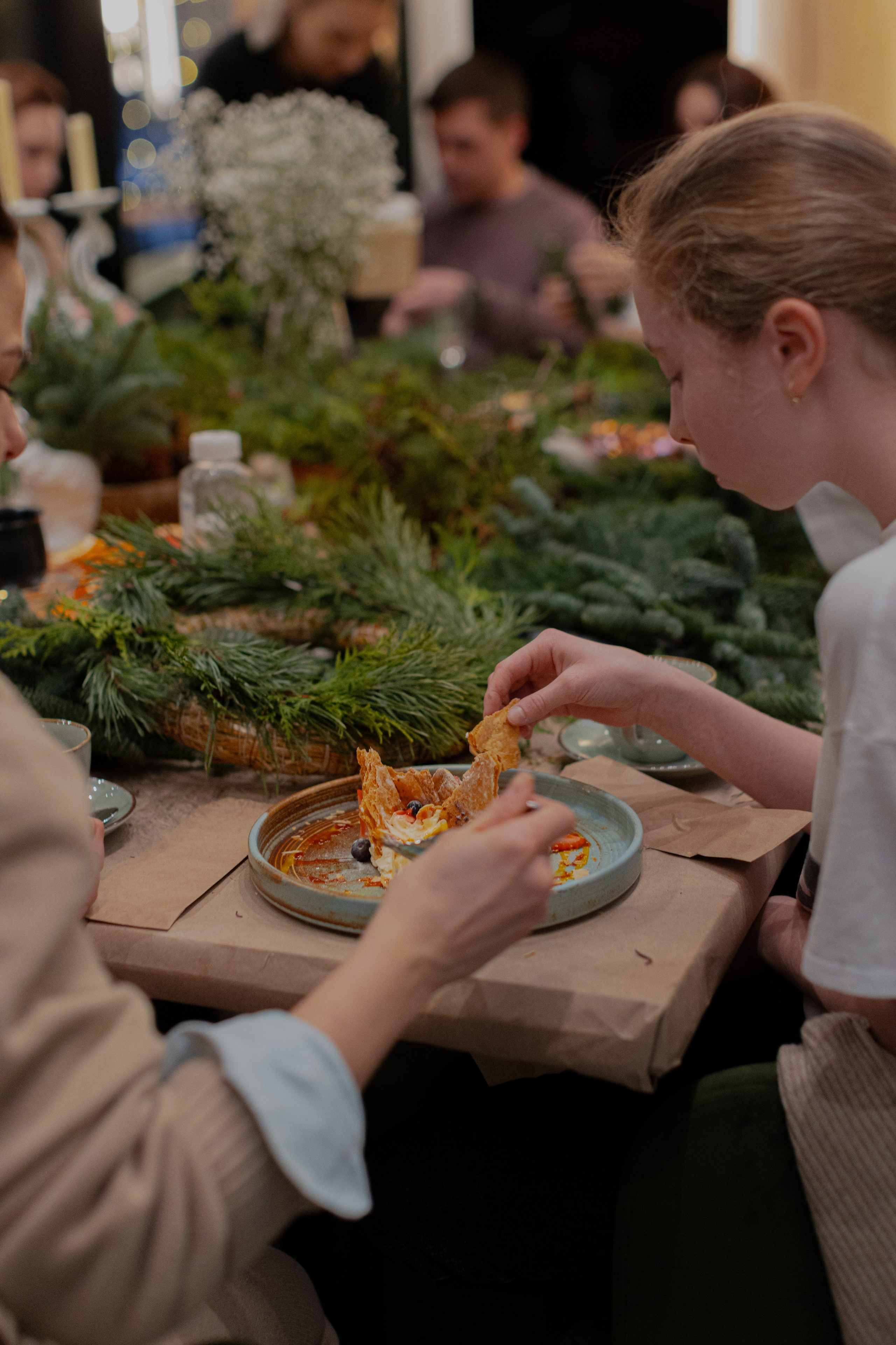 Мк Новогодний Венок. Анастасия Ракчеева Художник
